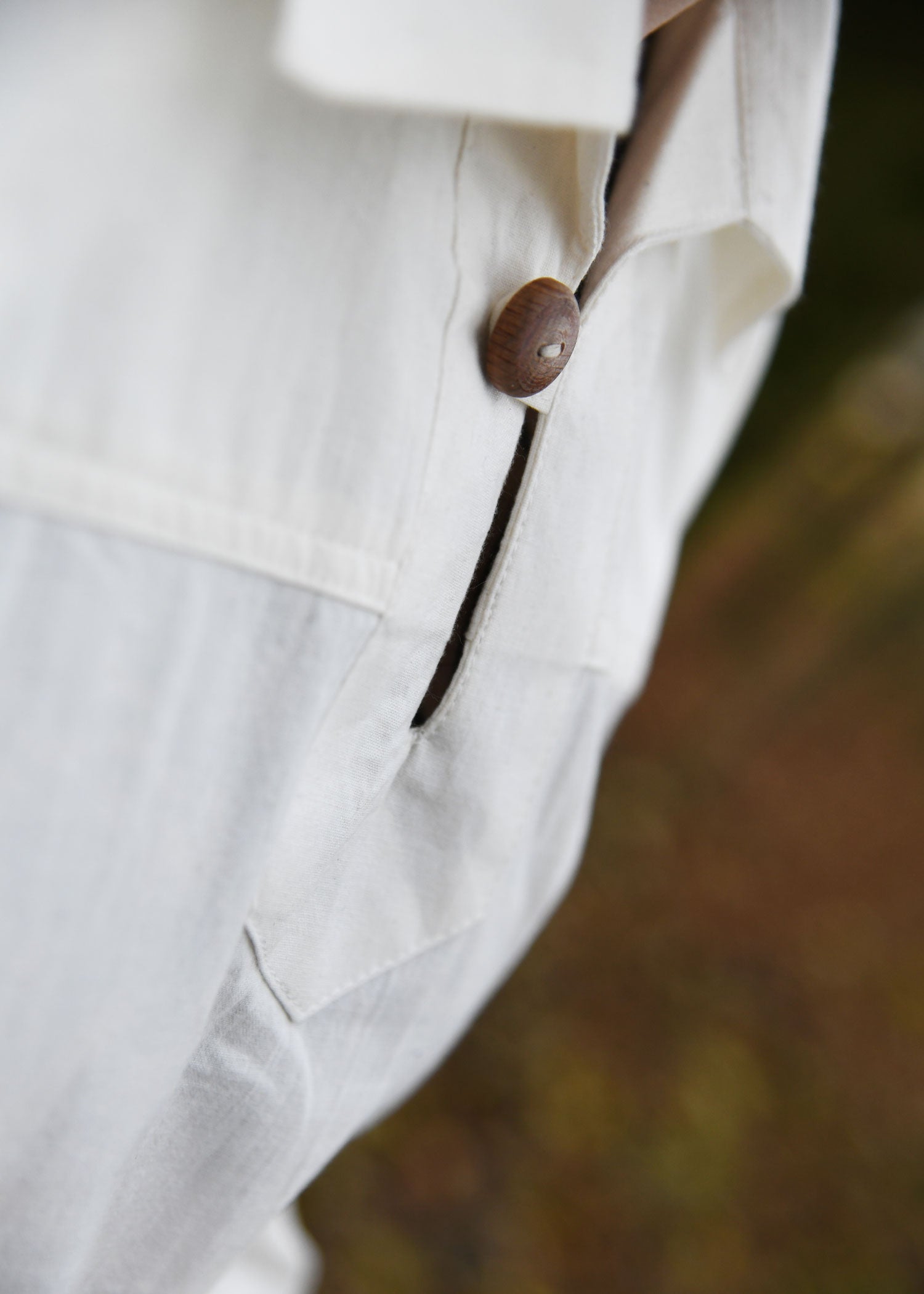 Imagen única de: Camisa De Caballero Medieval Götz, Natural