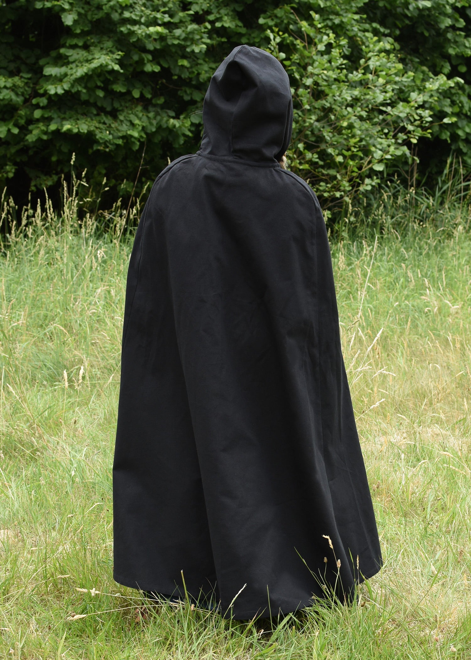 Imagen única de: Manto Medieval Infantil Paul, Negro