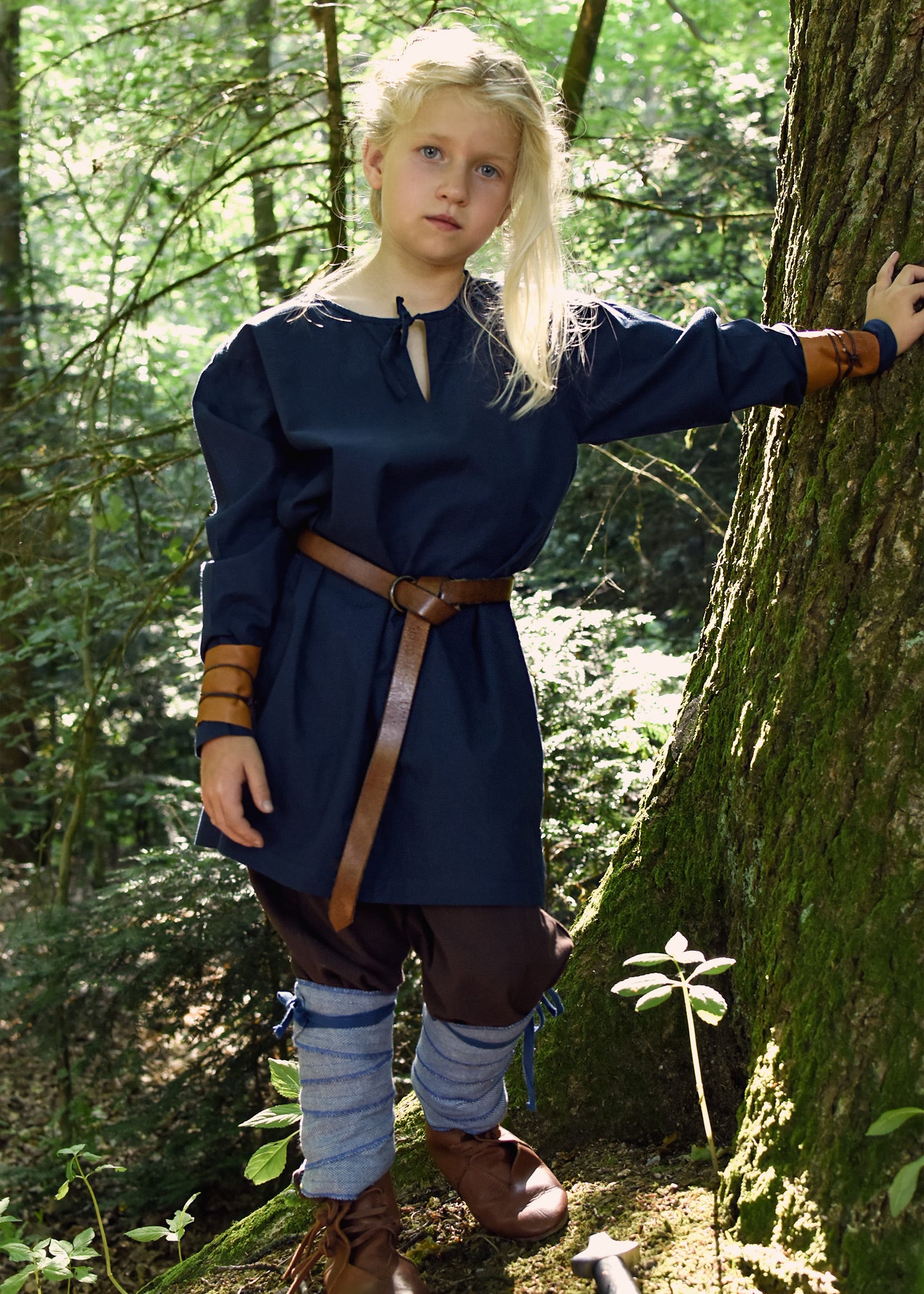 Imagen única de: Fular Vikingo Para Niños, Diseño De Espiga, Varios Colores