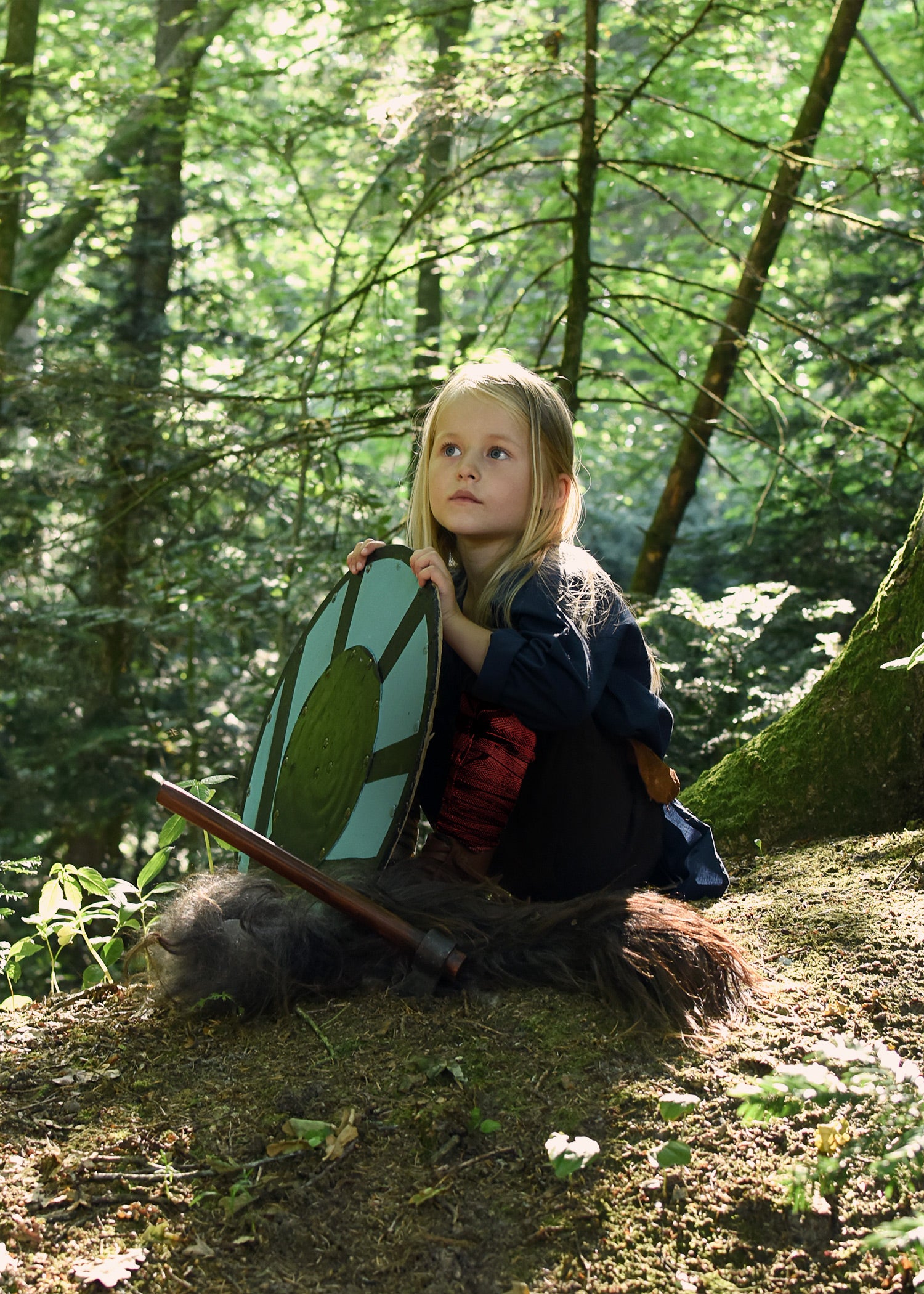 Imagen única de: Fular Vikingo Para Niños, Diseño De Espiga, Varios Colores