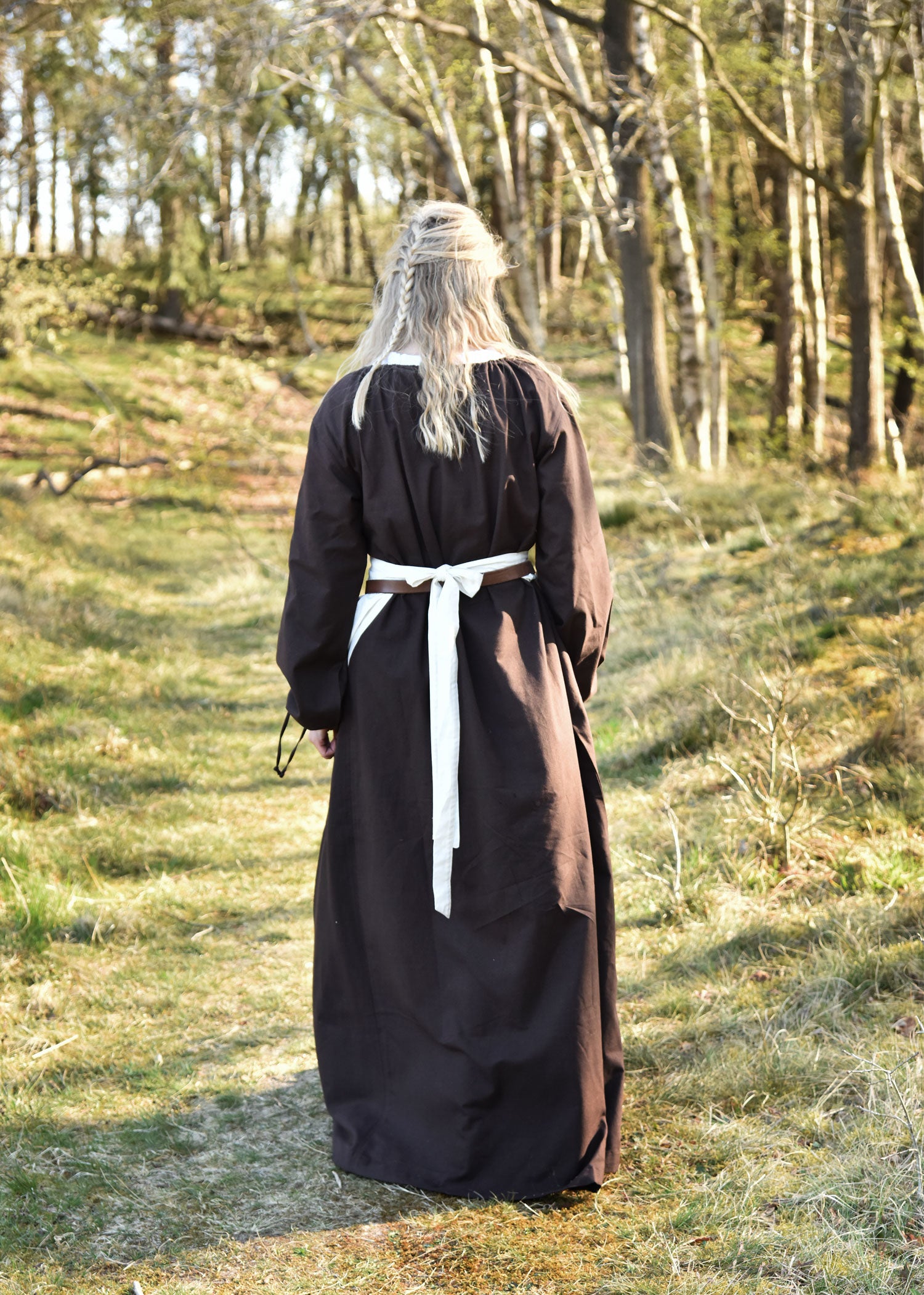 Imagen única de: Vestido Medieval, Vestido Interior Ana, Marrón