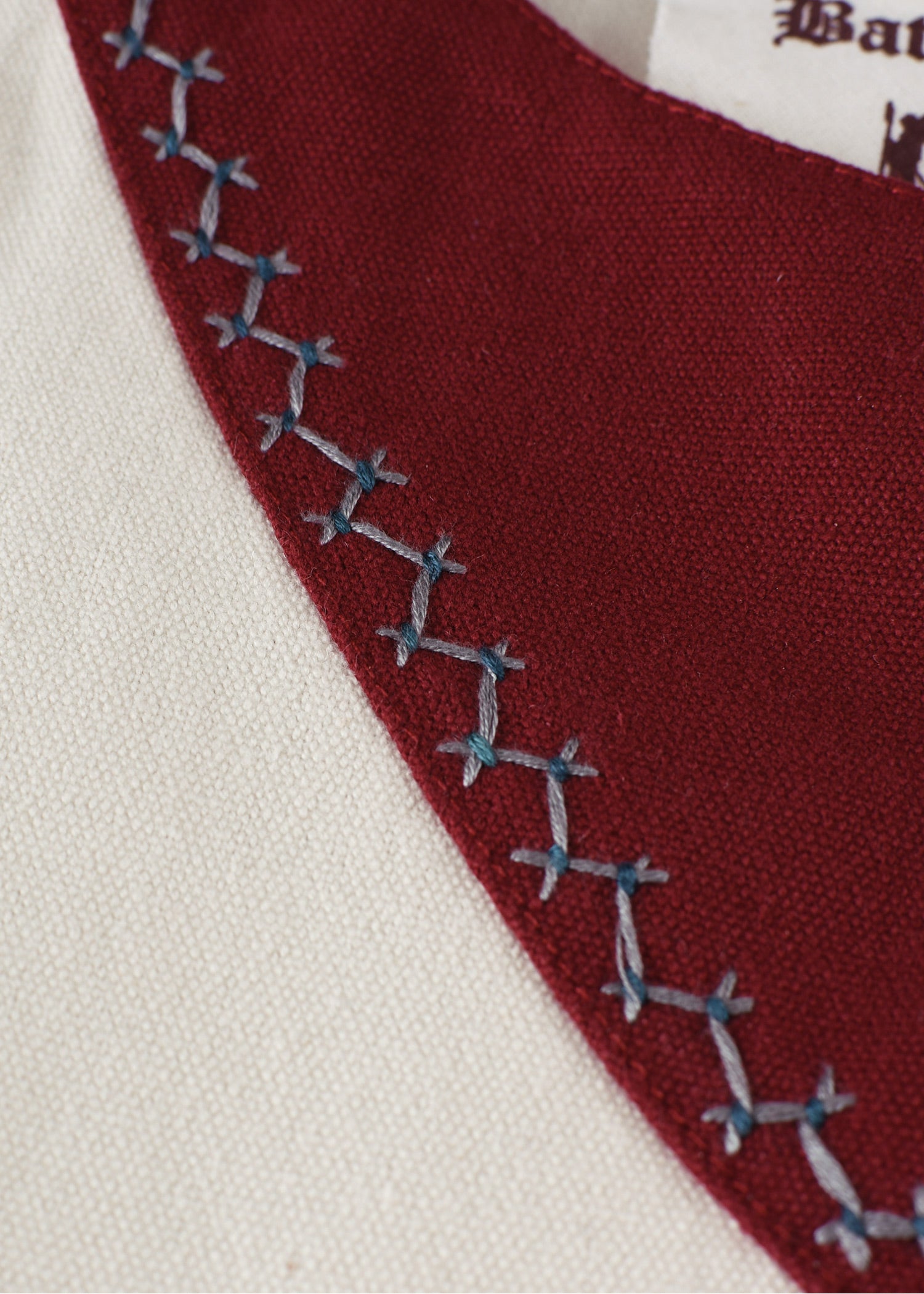 Imagen única de: Vestido Vikingo Jona, Natural/rojo Vino