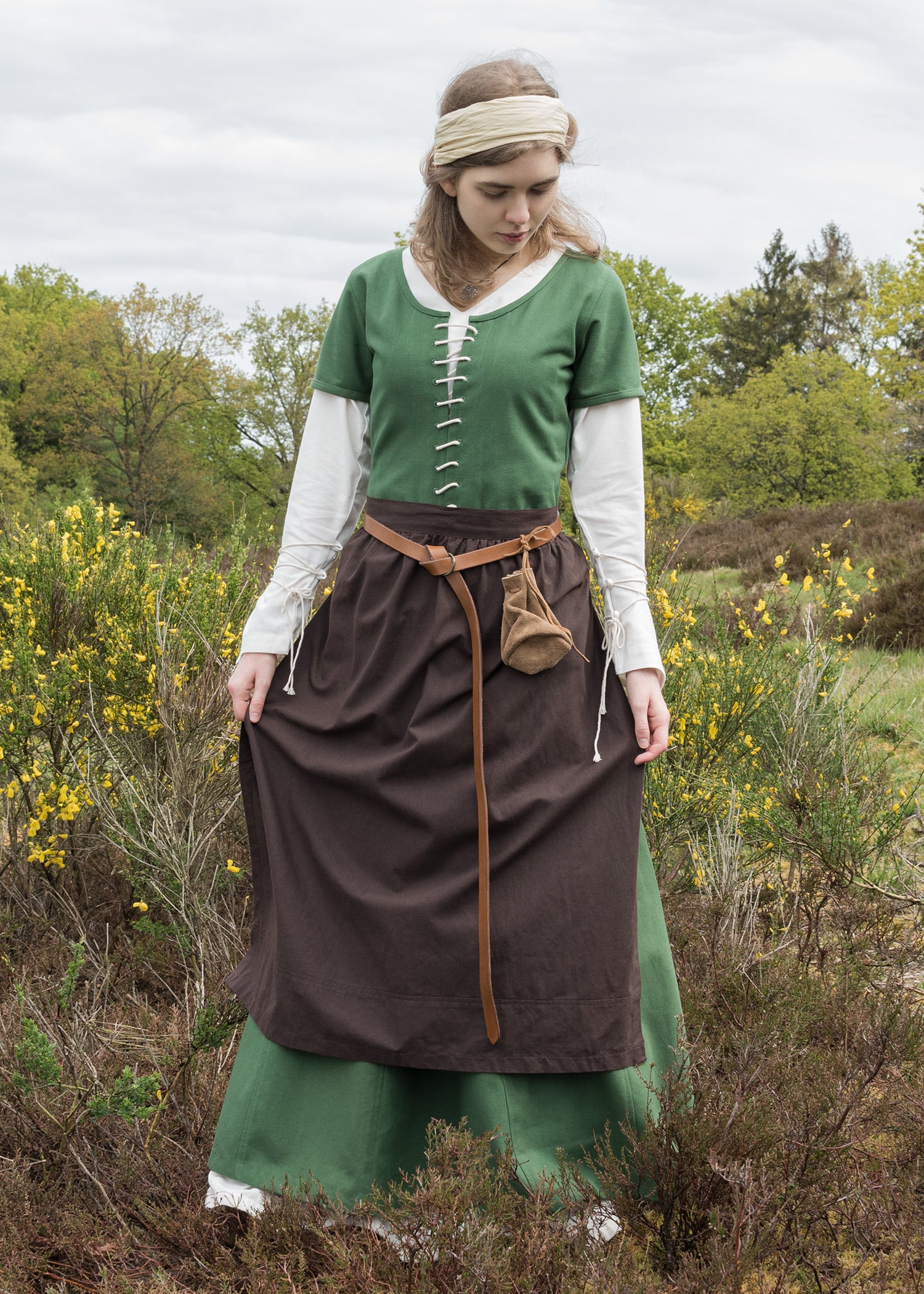 Imagen única de: Delantal Medieval, Marrón