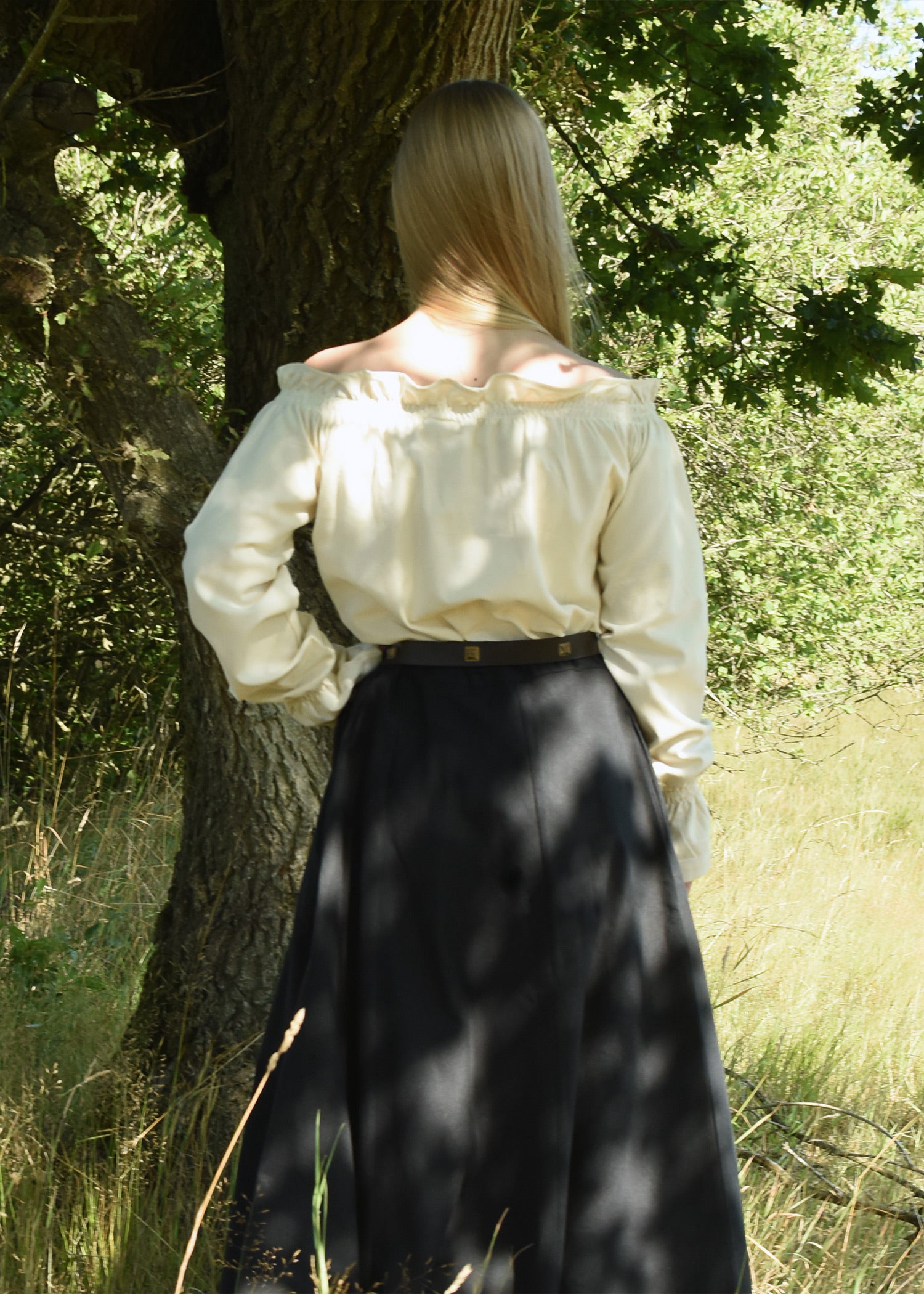 Imagen única de: Blusa Medieval Carmen, Natural