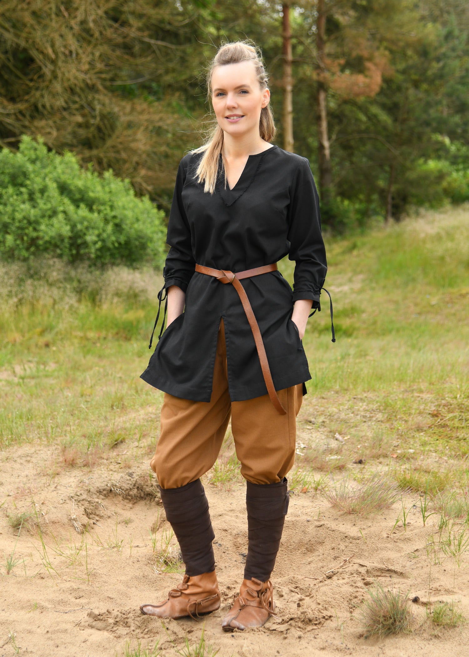 Imagen única de: Túnica De Mujer Ylva, Negra