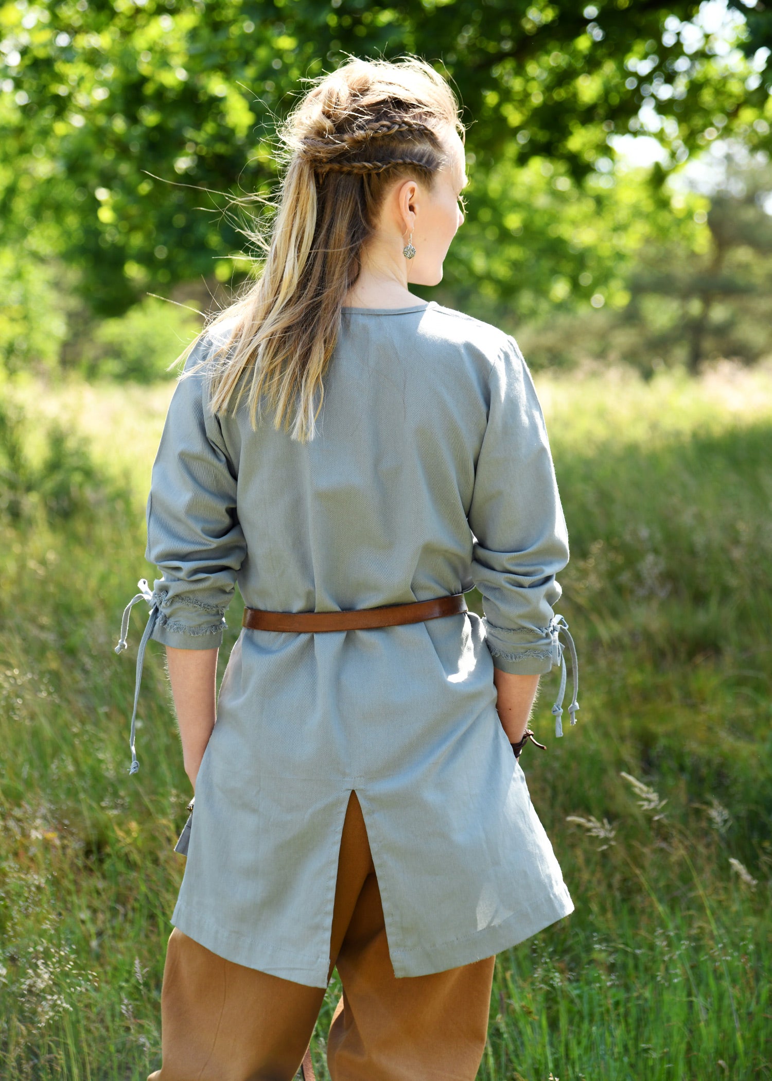 Imagen única de: Túnica De Mujer Ylva, Azul-gris