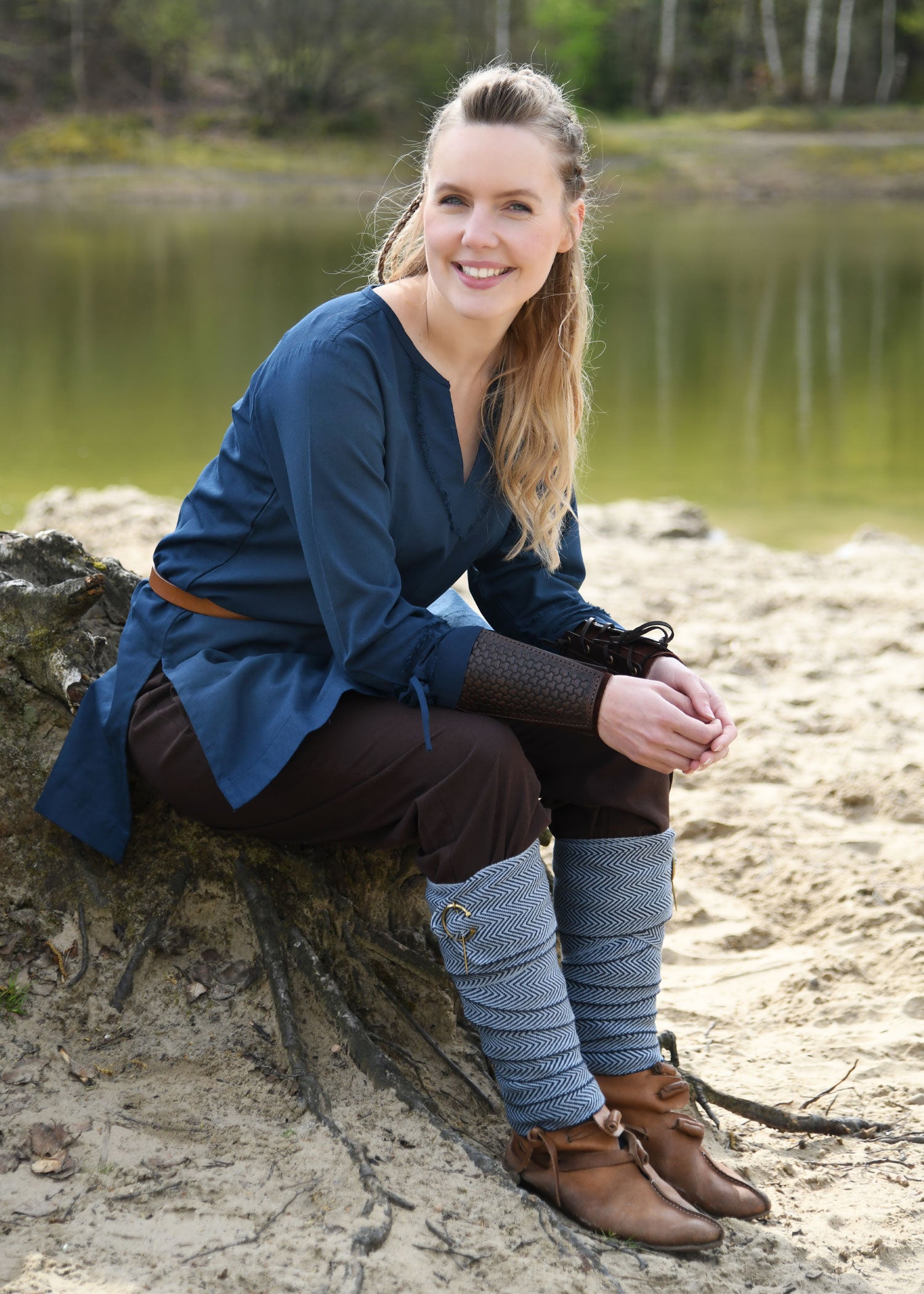 Imagen única de: Túnica De Mujer Ylva, Azul