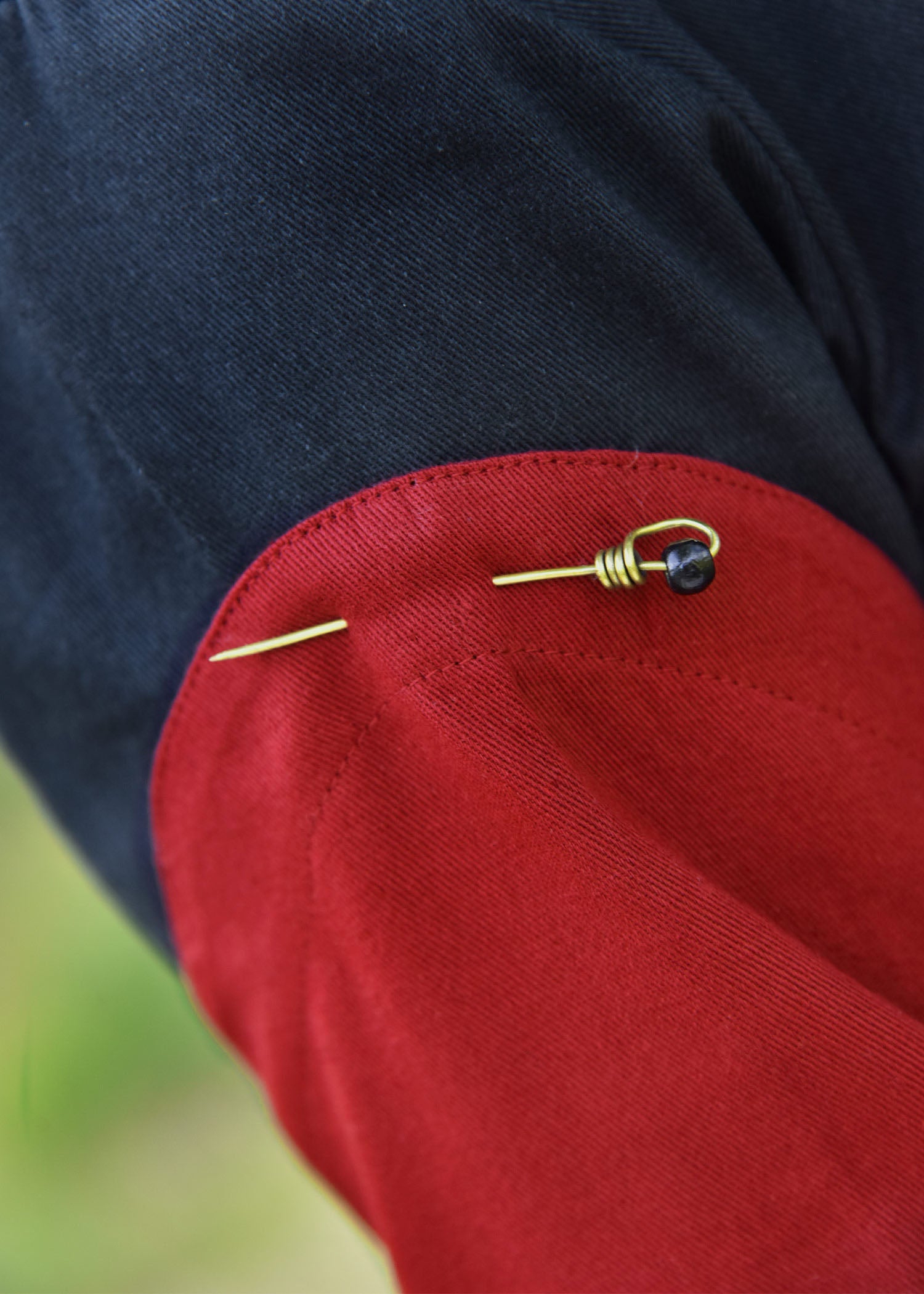 Imagen única de: Mangas Con Alfileres, Rojas