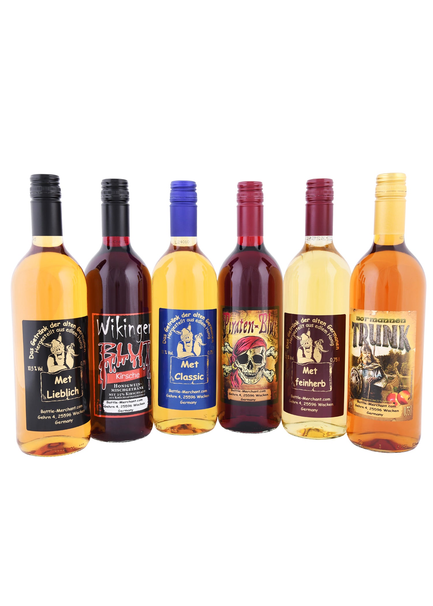 Imagen única de: Paquete Degustación De Hidromiel: 6 Botellas De Hidromiel