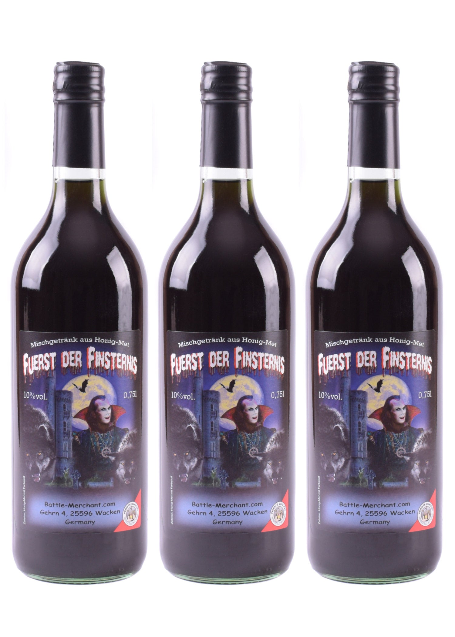 Imagen única de: Hidromiel Negro, Príncipe De Las Tinieblas, Botella 0,75L