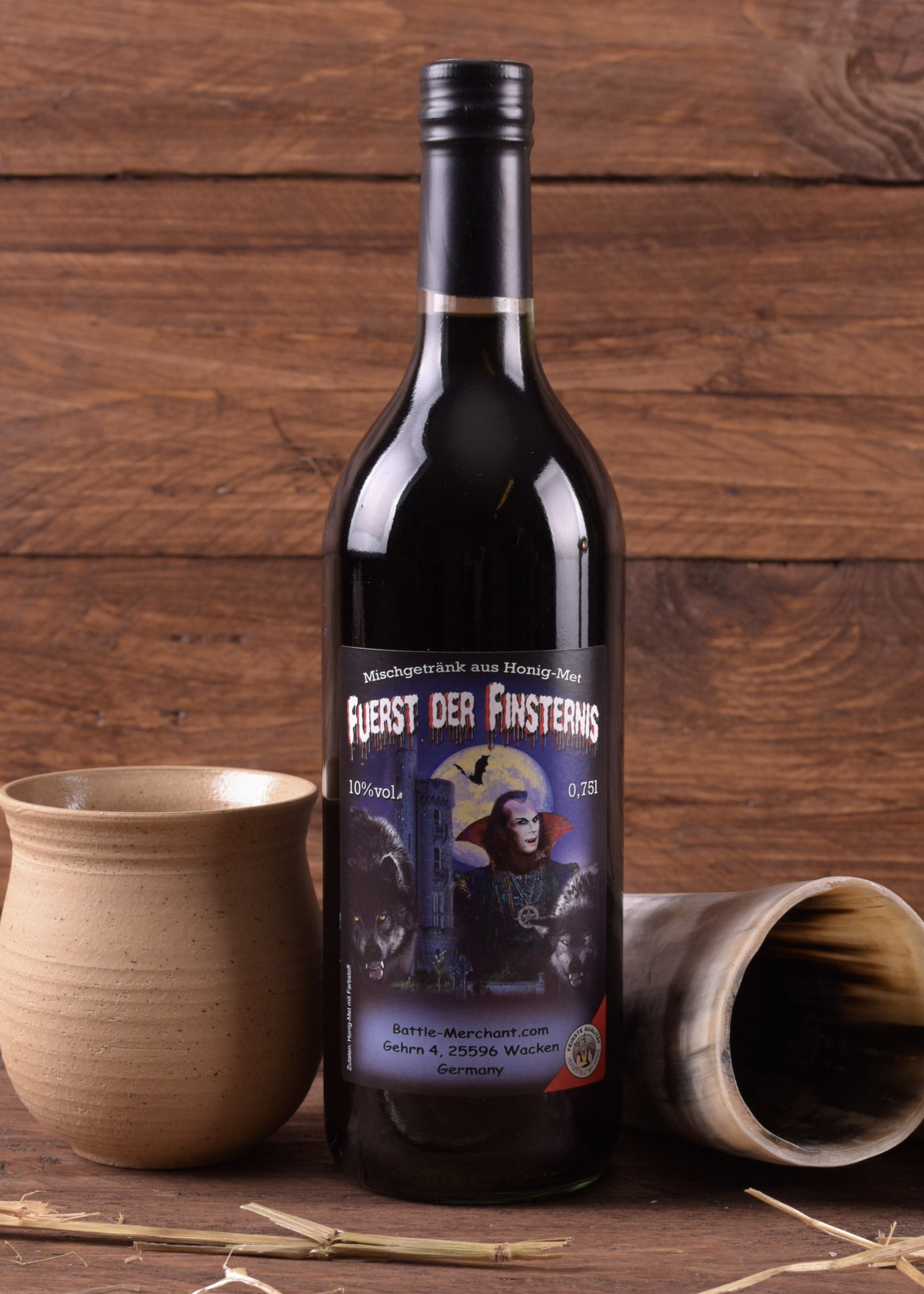 Imagen única de: Hidromiel Negro, Príncipe De Las Tinieblas, Botella 0,75L