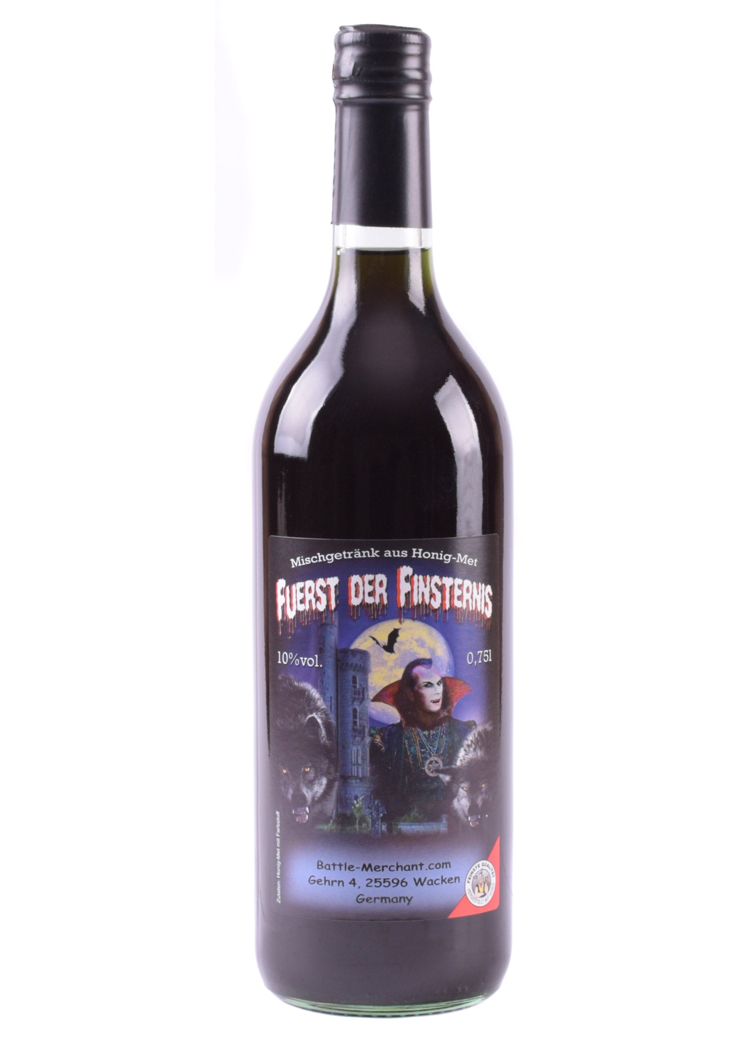 Imagen única de: Hidromiel Negro, Príncipe De Las Tinieblas, Botella 0,75L