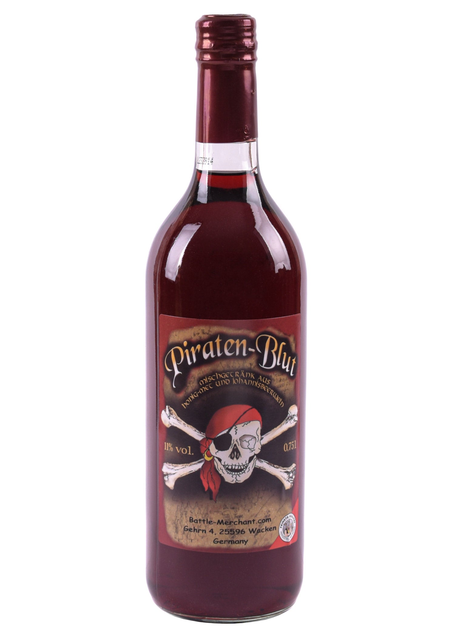 Imagen única de: Sangre De Pirata, Hidromiel Con Vino De Grosella, 11% Vol.
