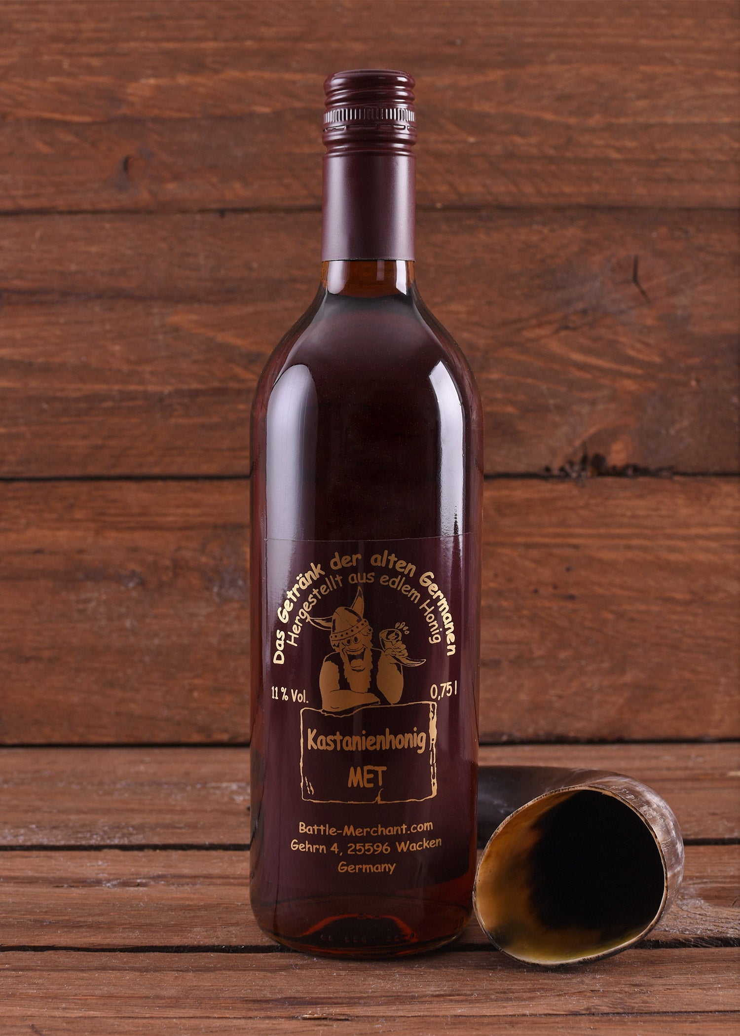 Imagen única de: Hidromiel Con Miel De Castaño, 11% Vol.