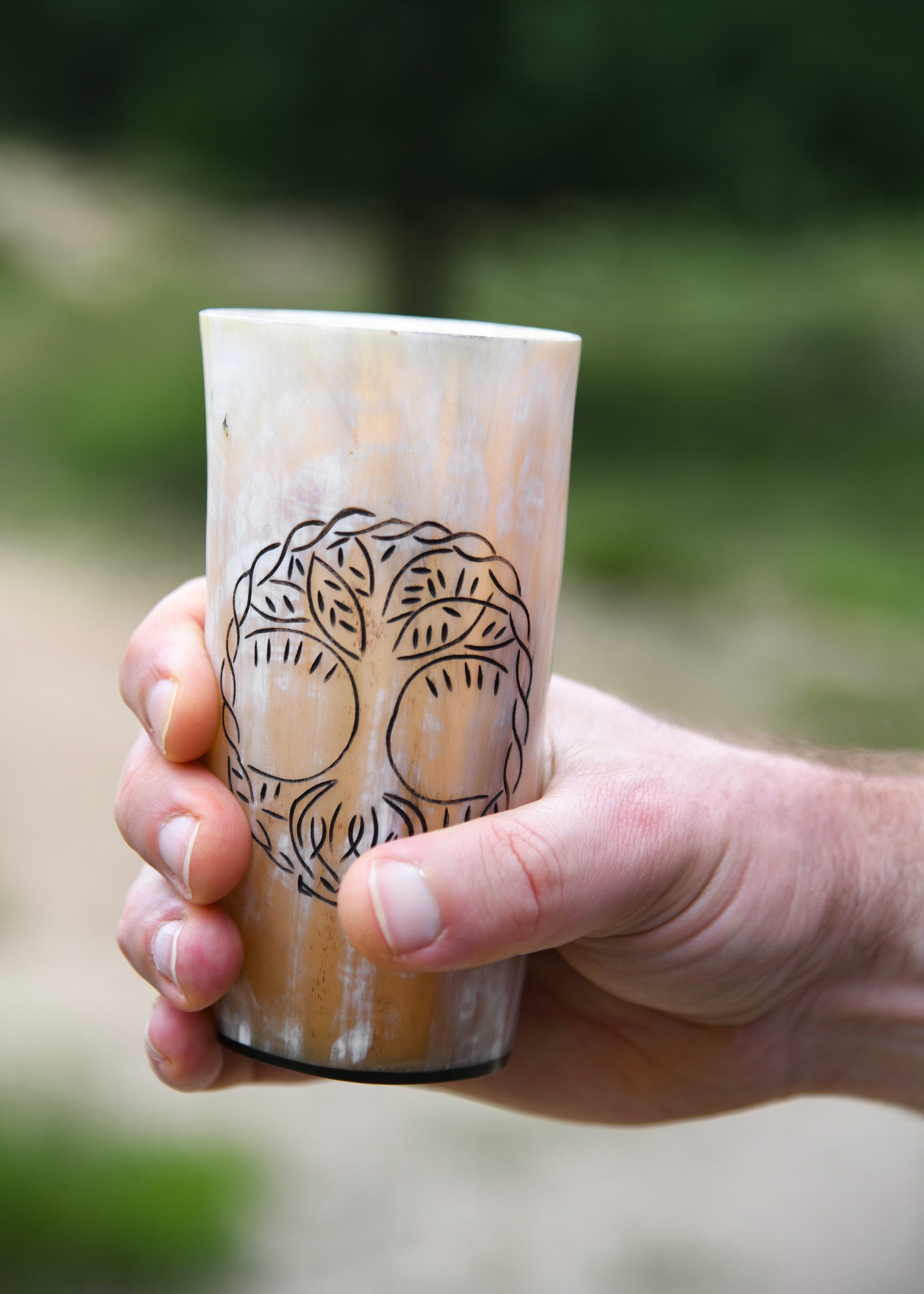 Imagen única de: Taza De Cuerno - Yggdrasil