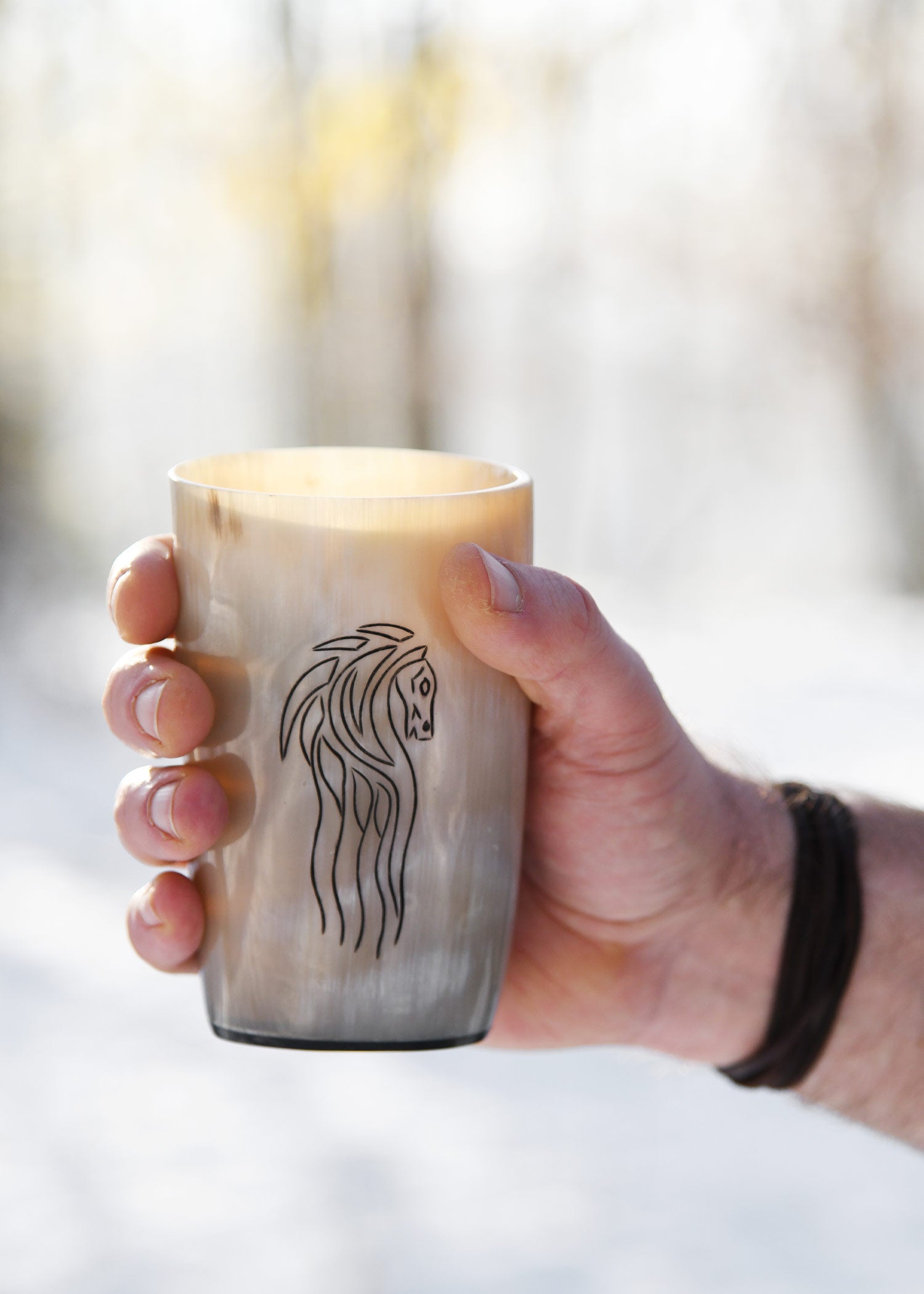 Imagen única de: Vaso De Cuerno - Horse Lords