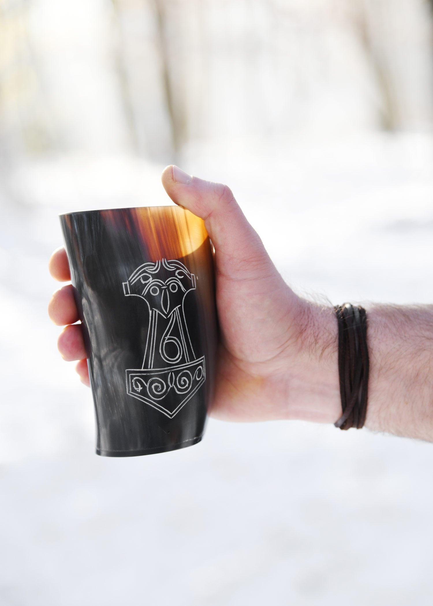 Imagen única de: Taza De Cuerno - Mjölnir