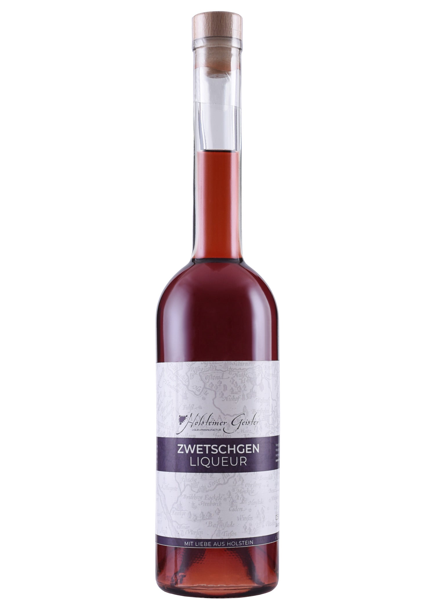 Imagen única de: Licor De Ciruela, 25% Vol. Alk., Botella De 0,5 L - Aguardientes Holstein