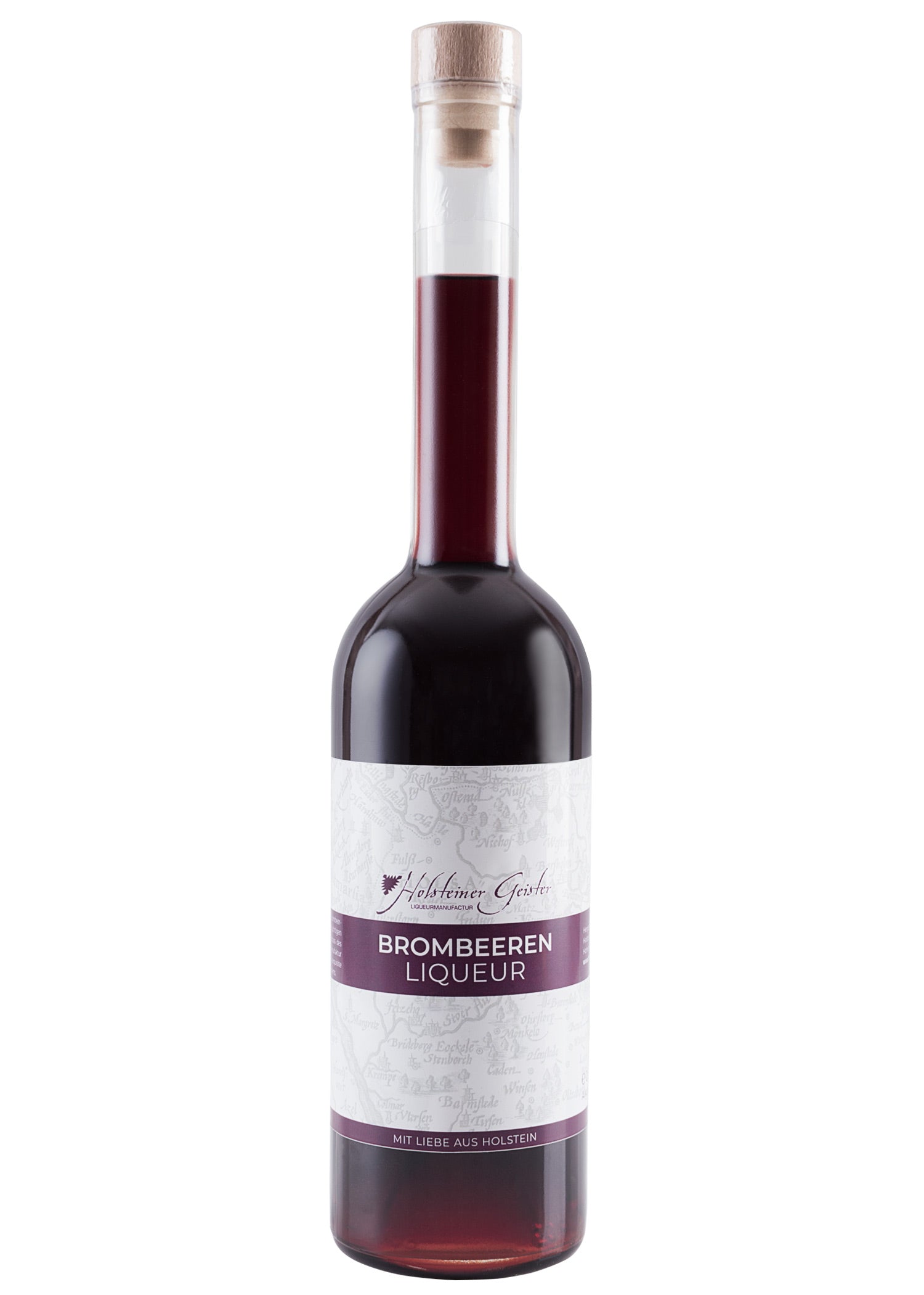 Imagen única de: Licor De Mora, 20% Vol. Alk., Botella De 0,5 L - Aguardientes Holstein