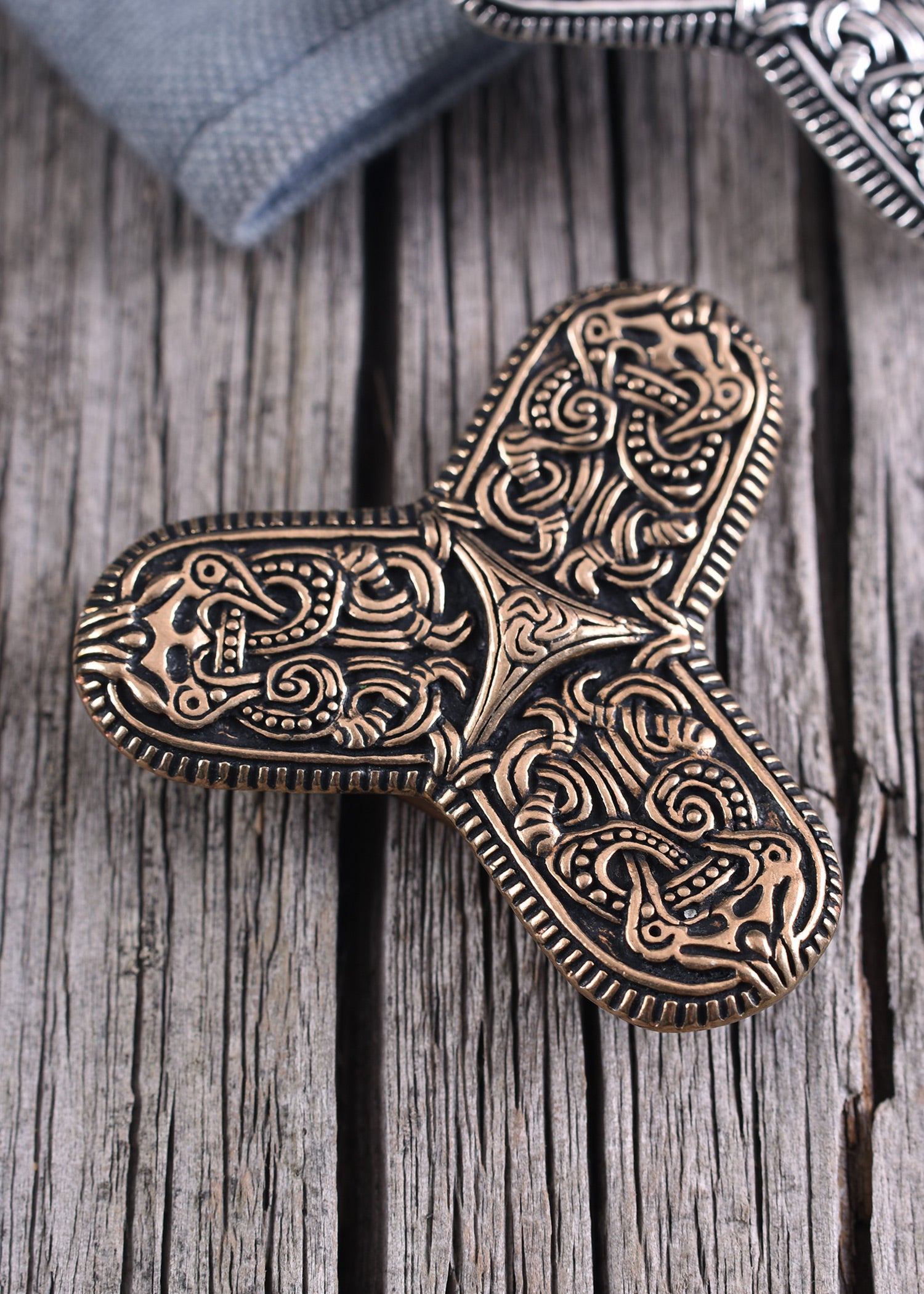 Imagen única de: Broche De Trébol Vikingo Tranby