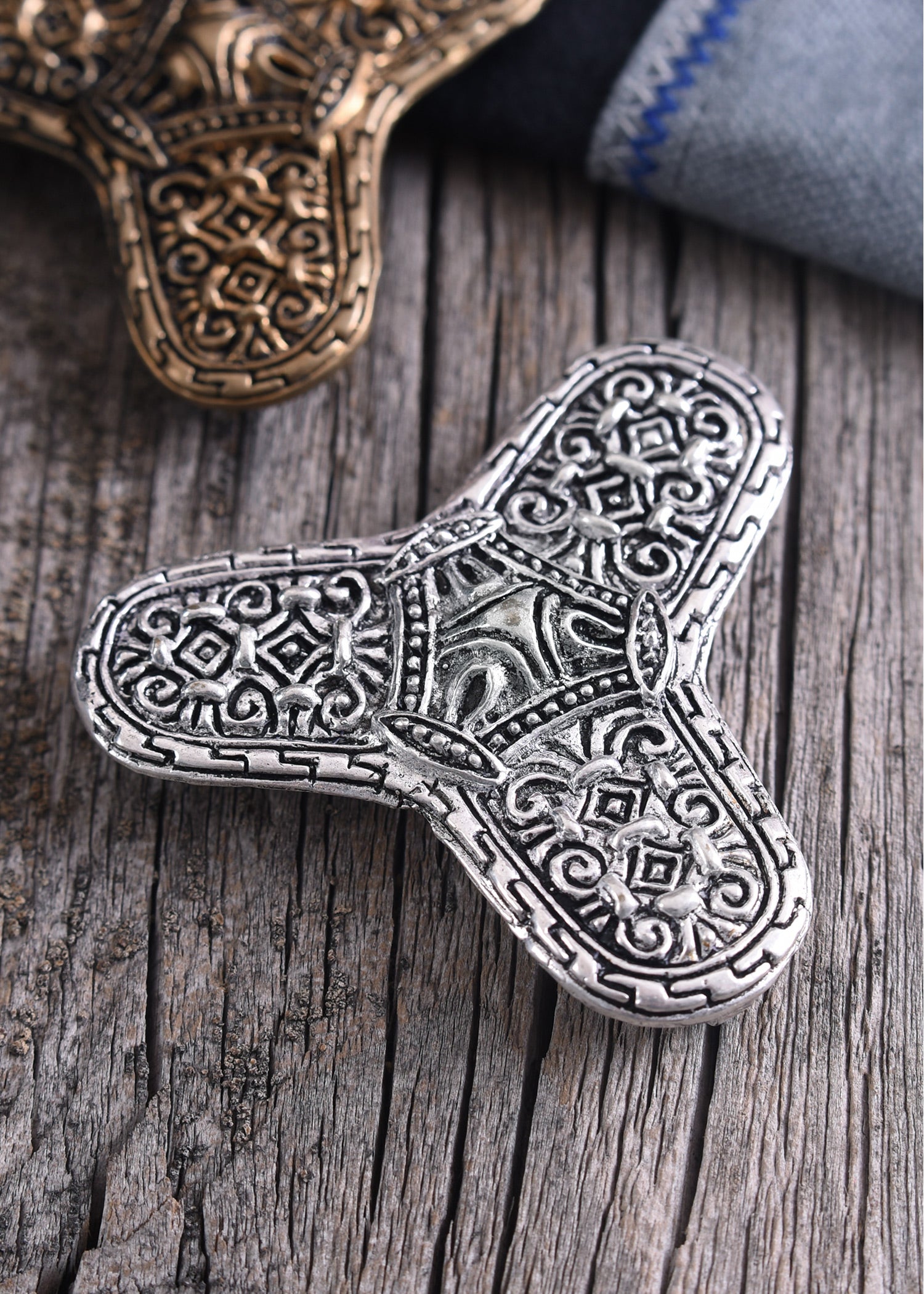 Imagen única de: Broche De Trébol Vikingo Värnamo