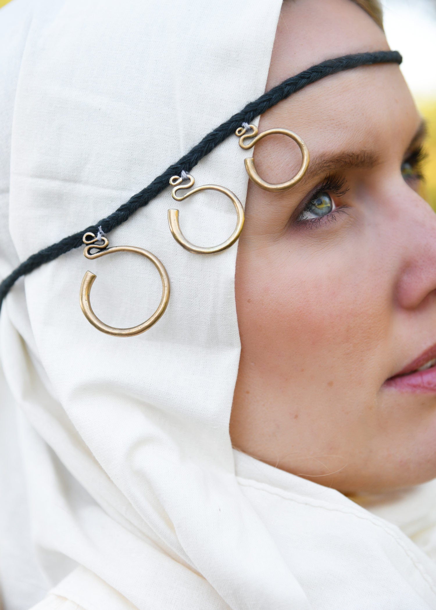 Imagen única de: Anillos De Templo Eslavos, Extra Grandes, Par