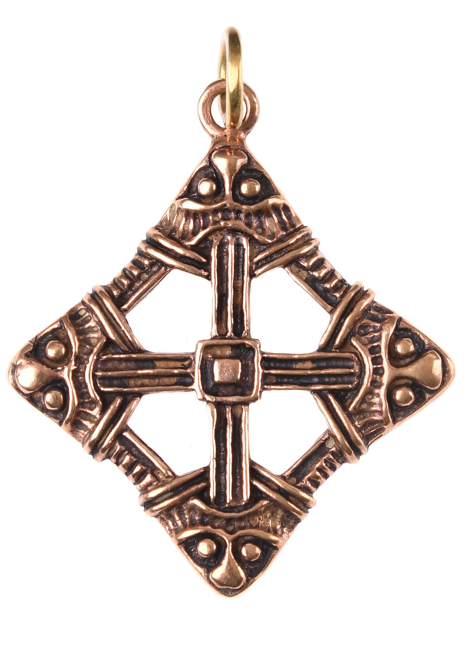 Imagen única de: Colgante De Bronce, Cruz Vikinga