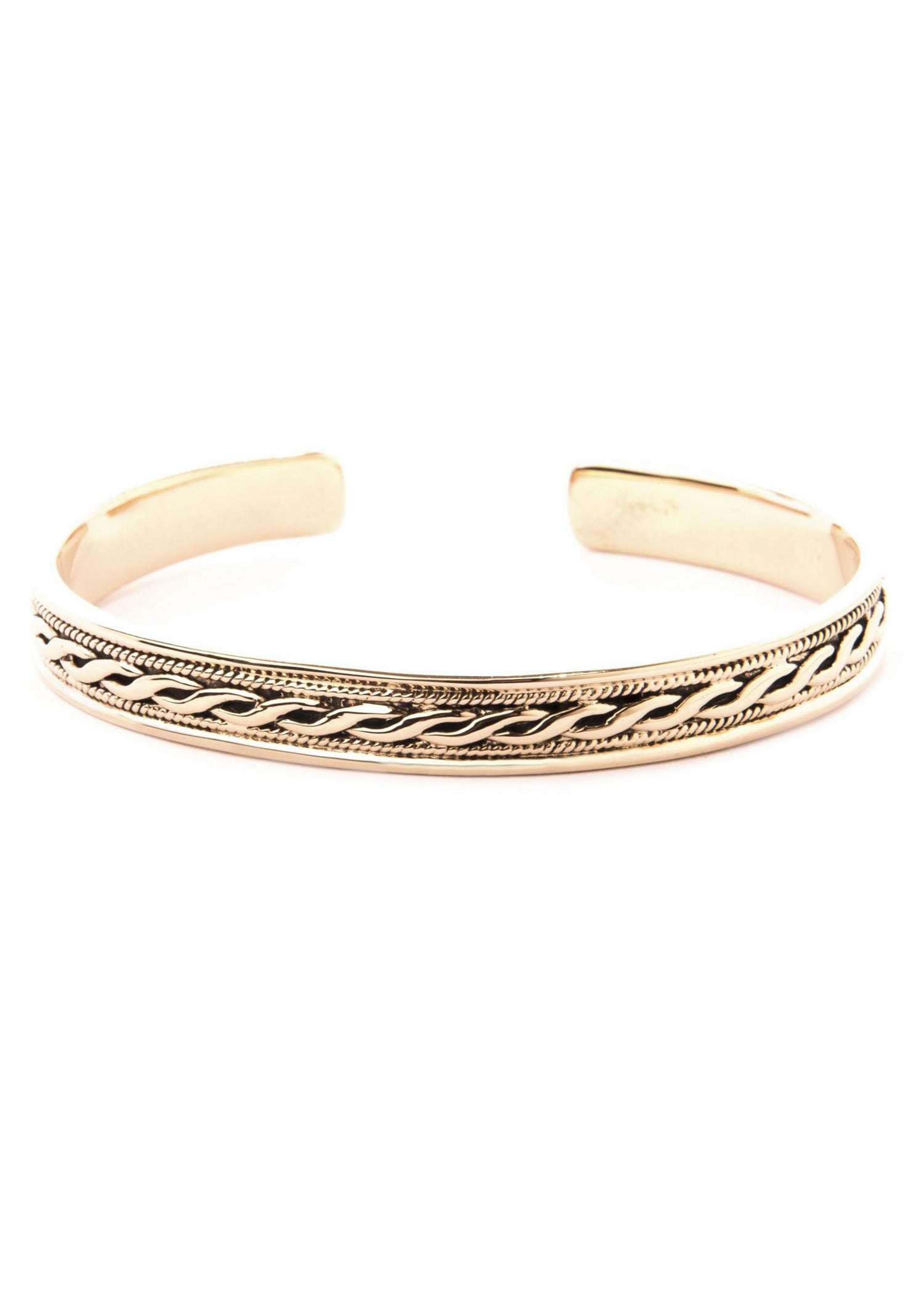 Imagen única de: Brazalete Con Ornamentación Celta, Bronce