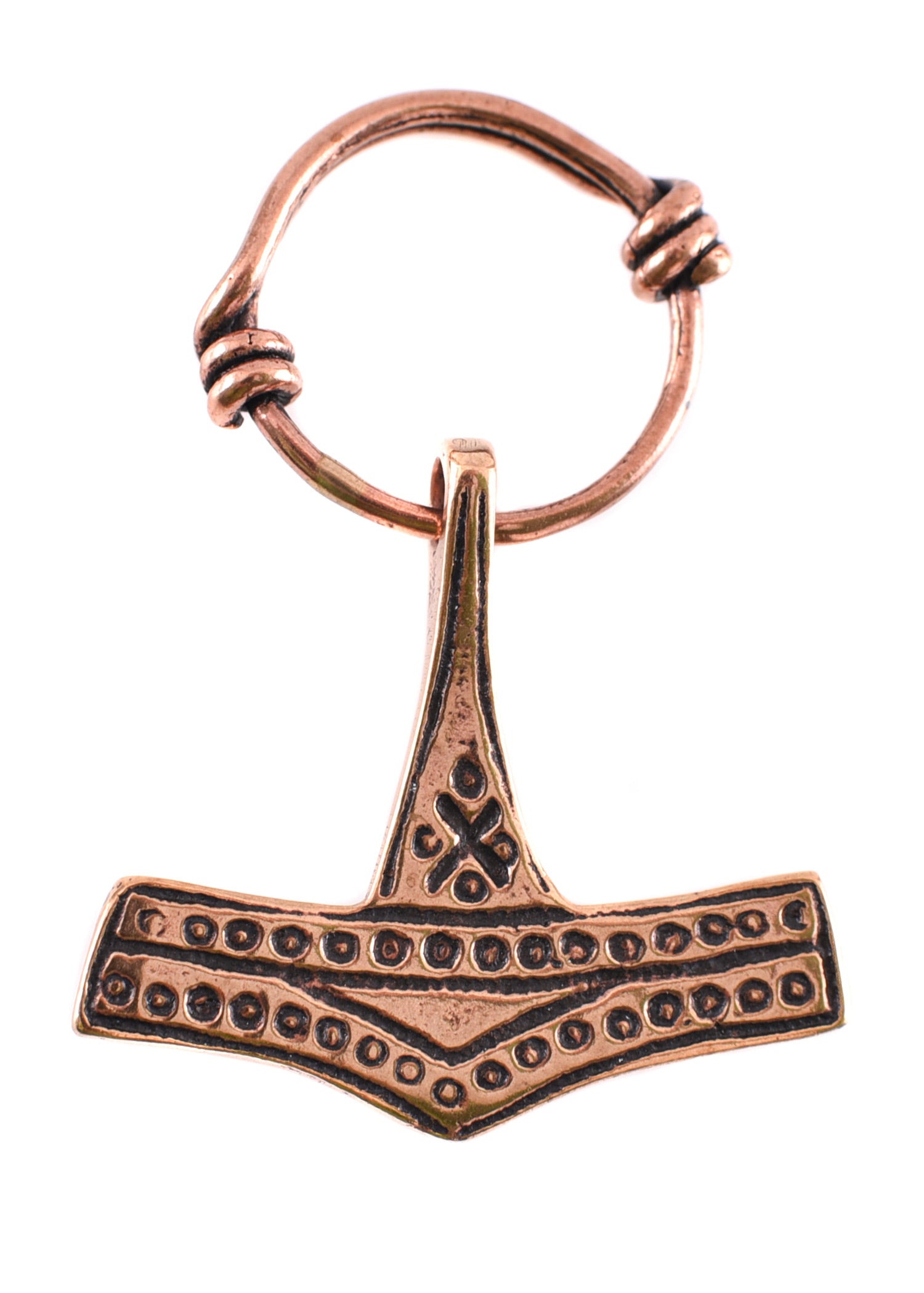 Imagen única de: Colgante Mjölnir De Bronce