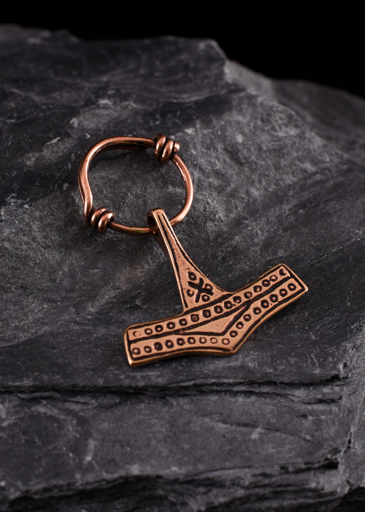 Imagen única de: Colgante Mjölnir De Bronce