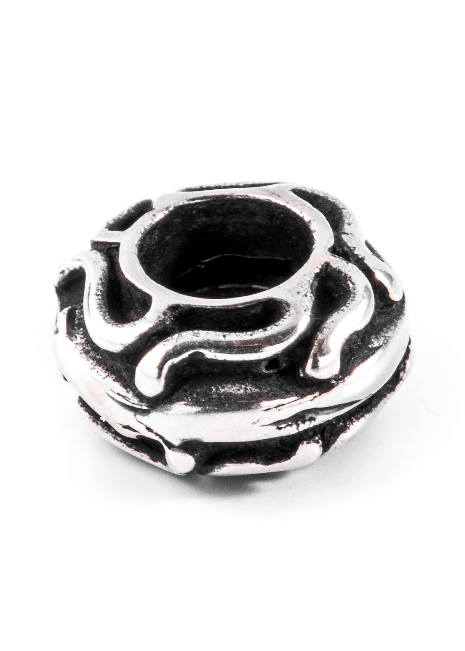 Imagen única de: Cuenta Vikinga Para Barba Y Cuentas Para El Cabello, Sol De Plata