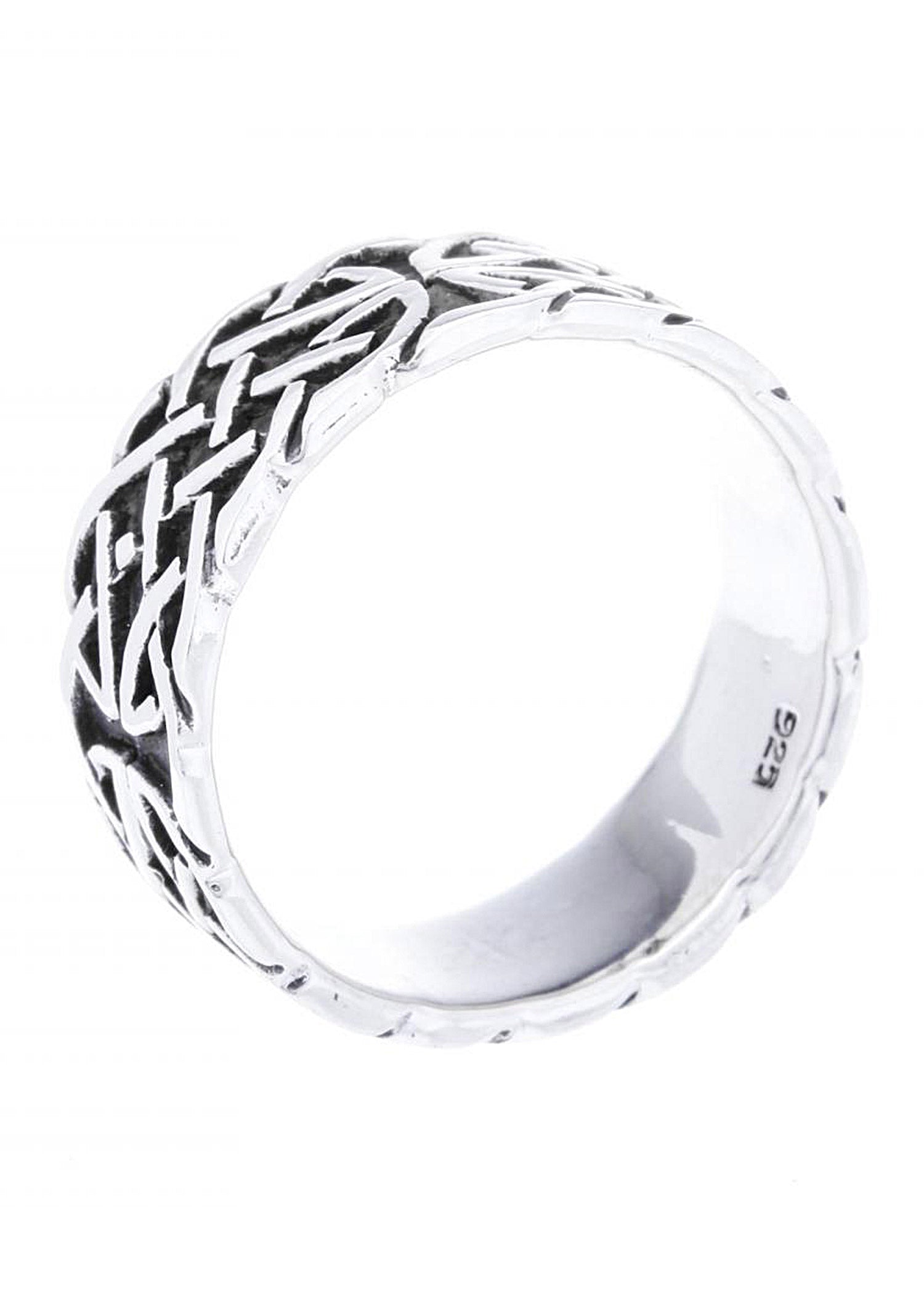 Imagen única de: Anillo Infinito Celta Fabricado En Plata.
