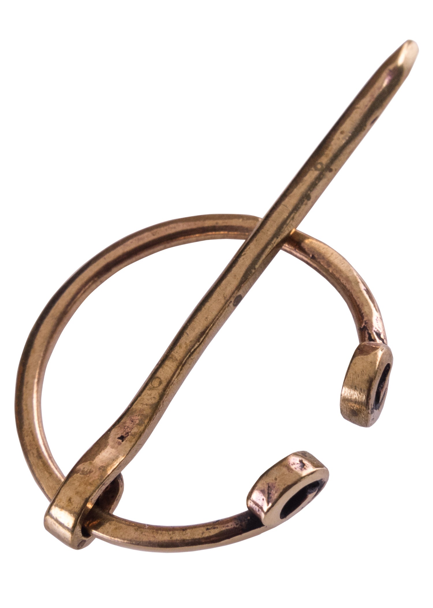 Imagen única de: Pequeño Broche Vikingo Fabricado En Bronce.