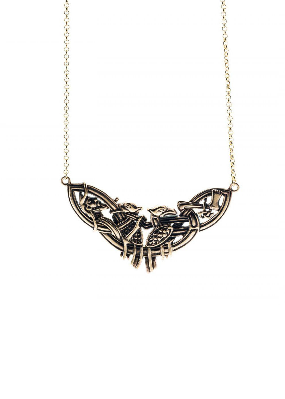 Imagen única de: Collar Mundos Celtas, Fabricado En Bronce.