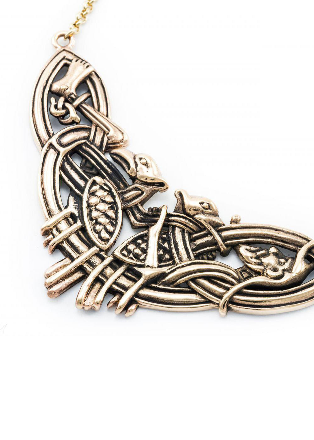 Imagen única de: Collar Mundos Celtas, Fabricado En Bronce.