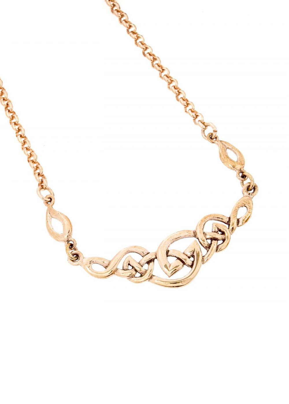 Imagen única de: Collar De Nudo Celta, Fabricado En Bronce.