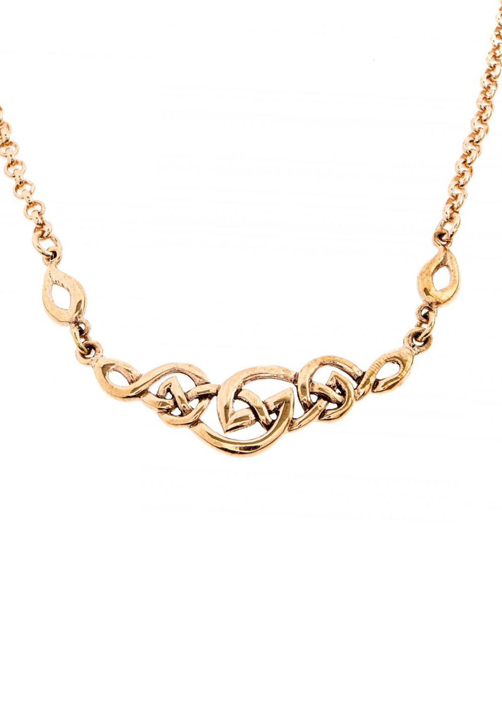 Imagen única de: Collar De Nudo Celta, Fabricado En Bronce.