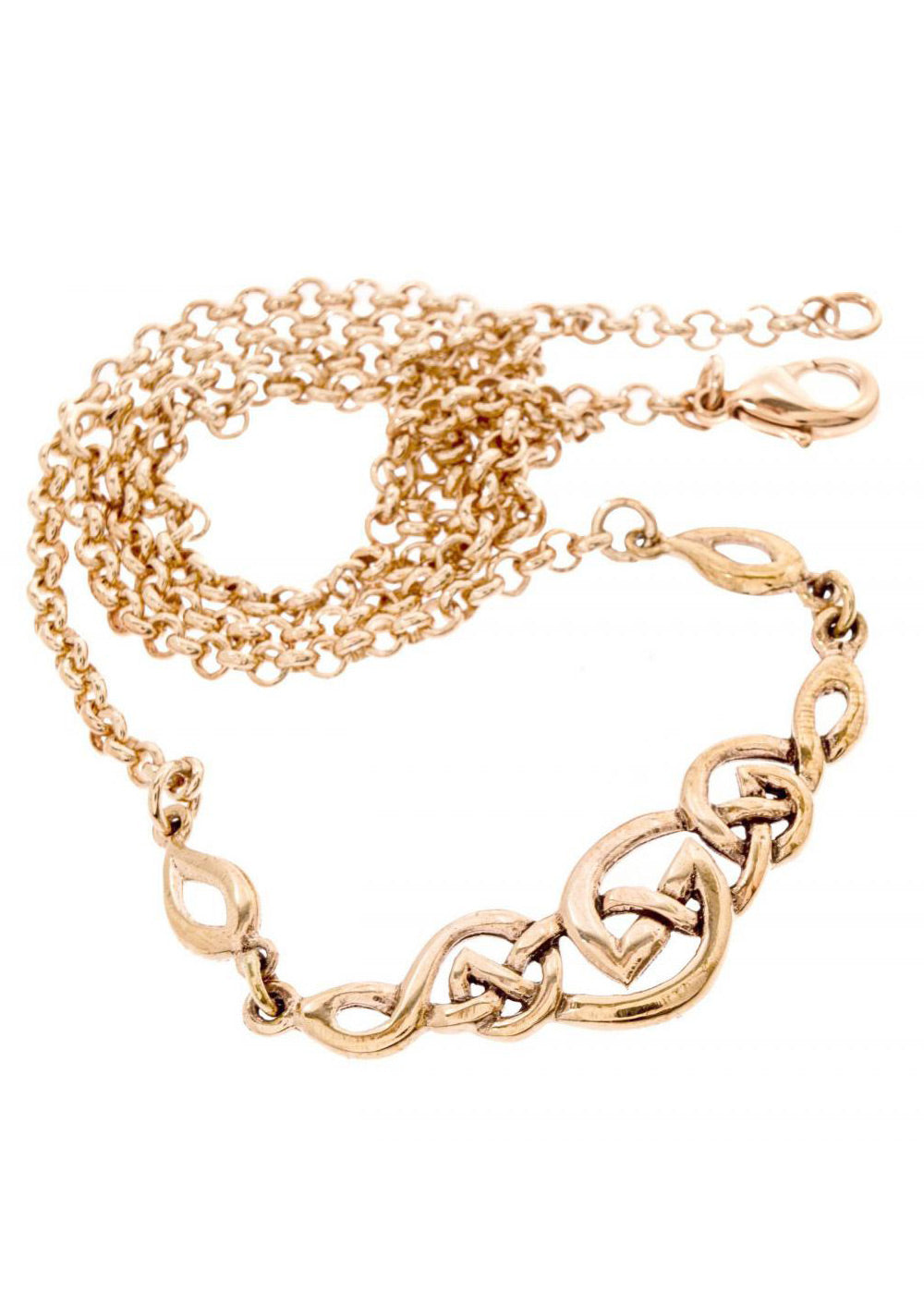 Imagen única de: Collar De Nudo Celta, Fabricado En Bronce.