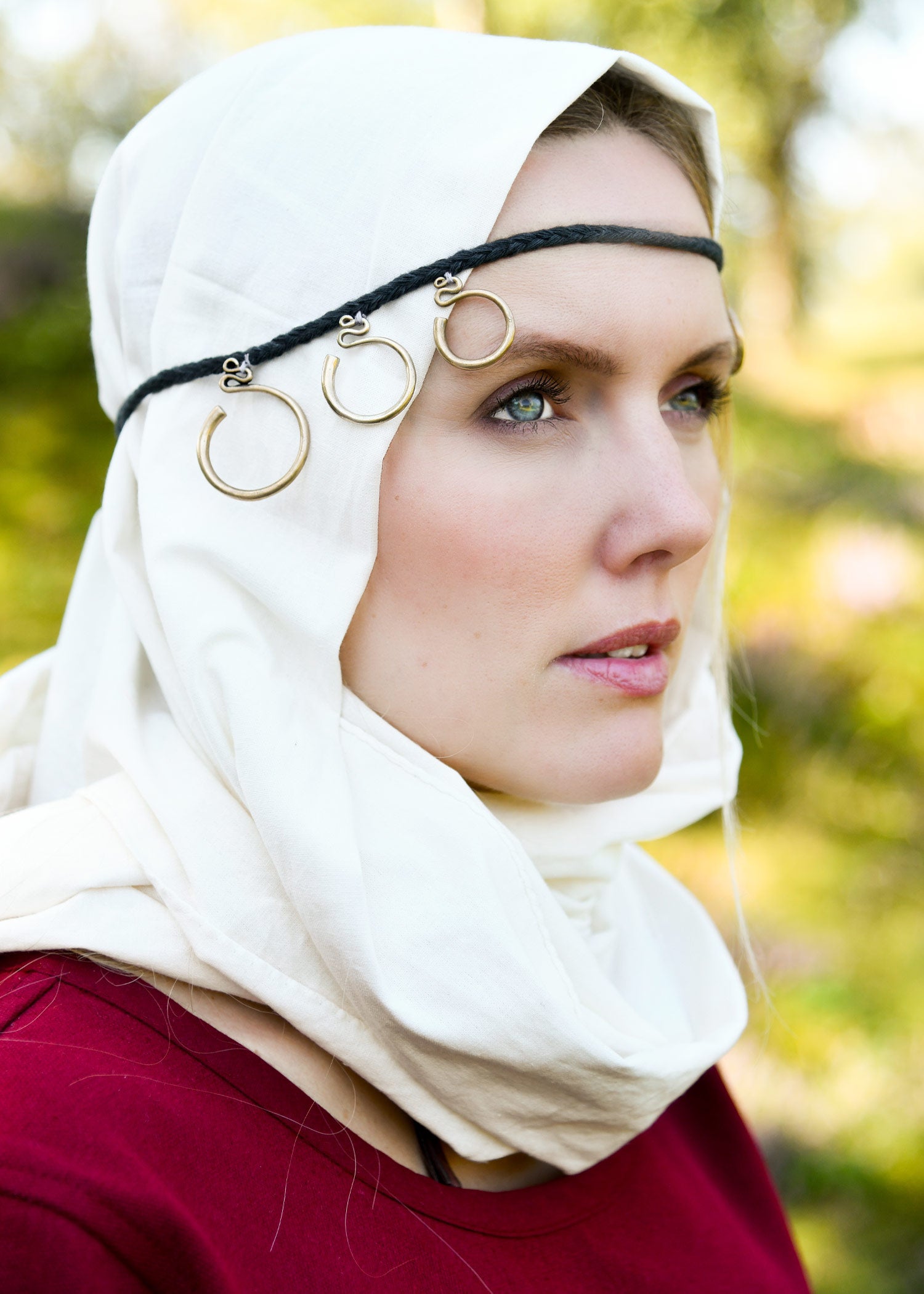 Imagen única de: Anillos De Templo Eslavos, Grandes, Par