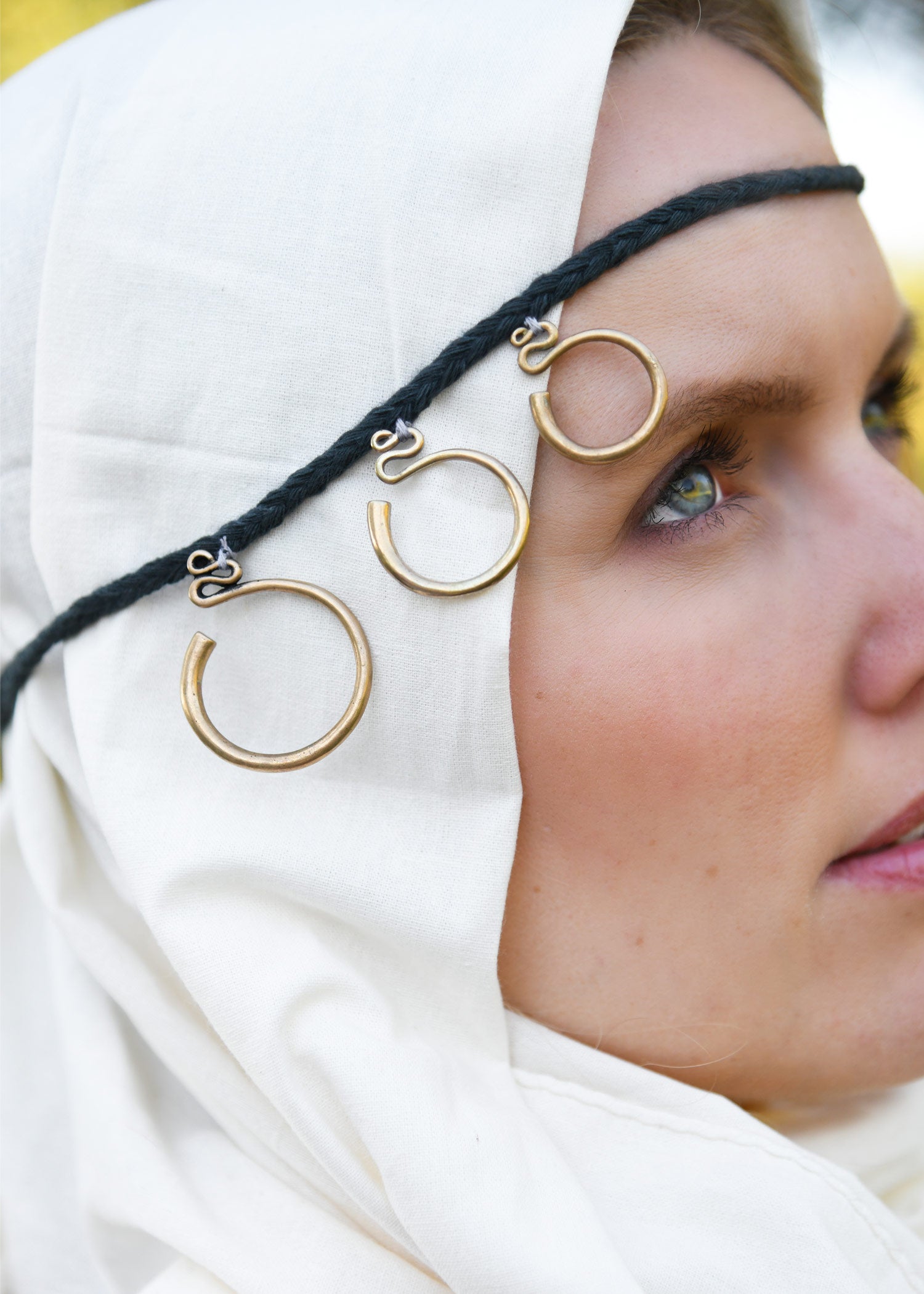 Imagen única de: Anillos De Templo Eslavos, Grandes, Par