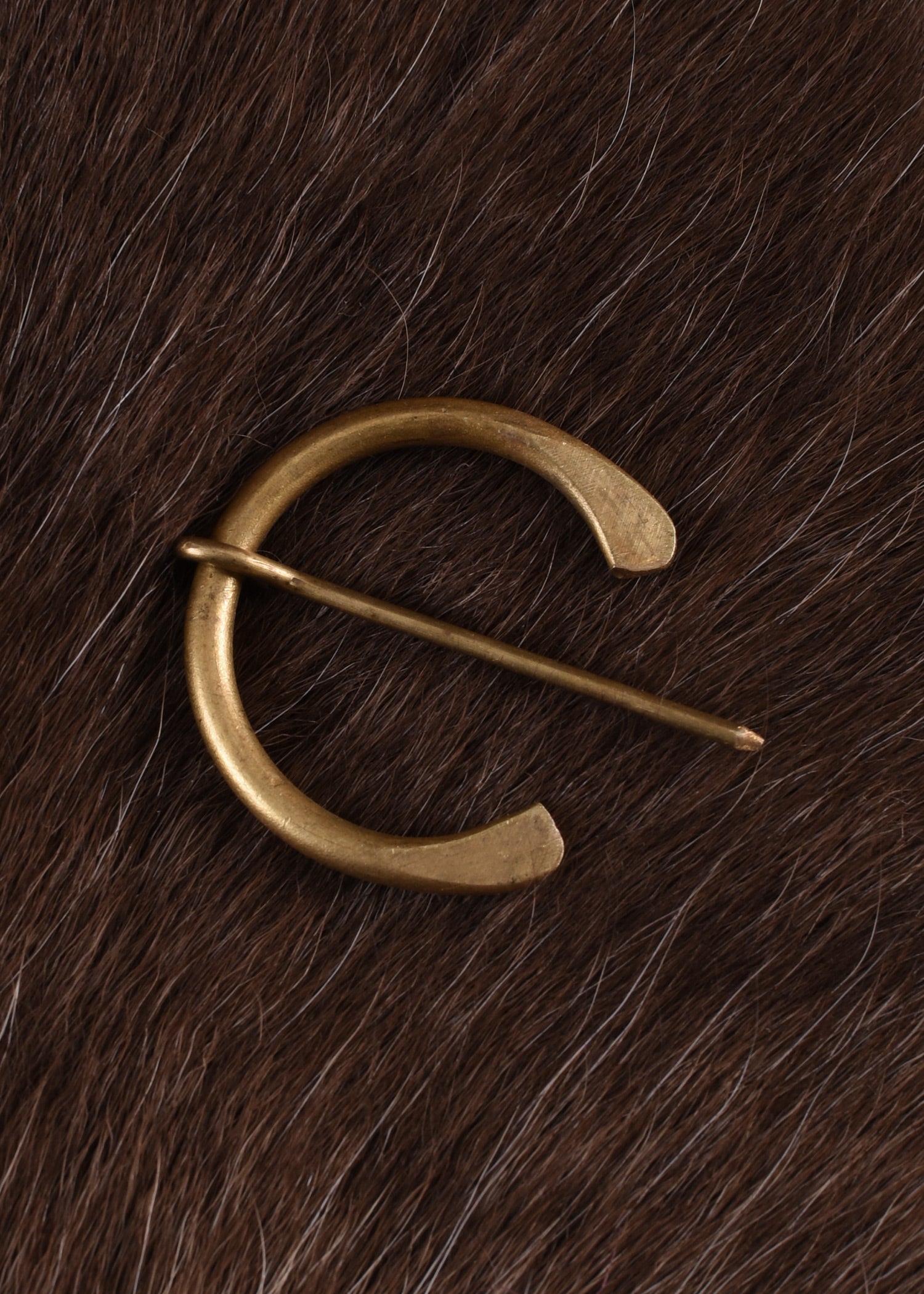Imagen única de: Broche Anillo De Latón