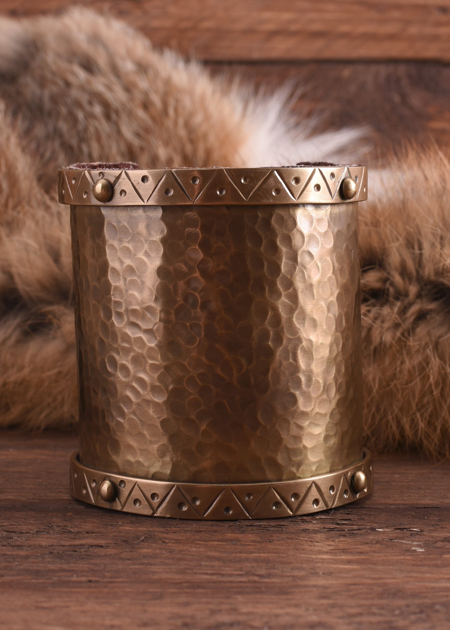 Imagen única de: Brazalete Ancho De Latón