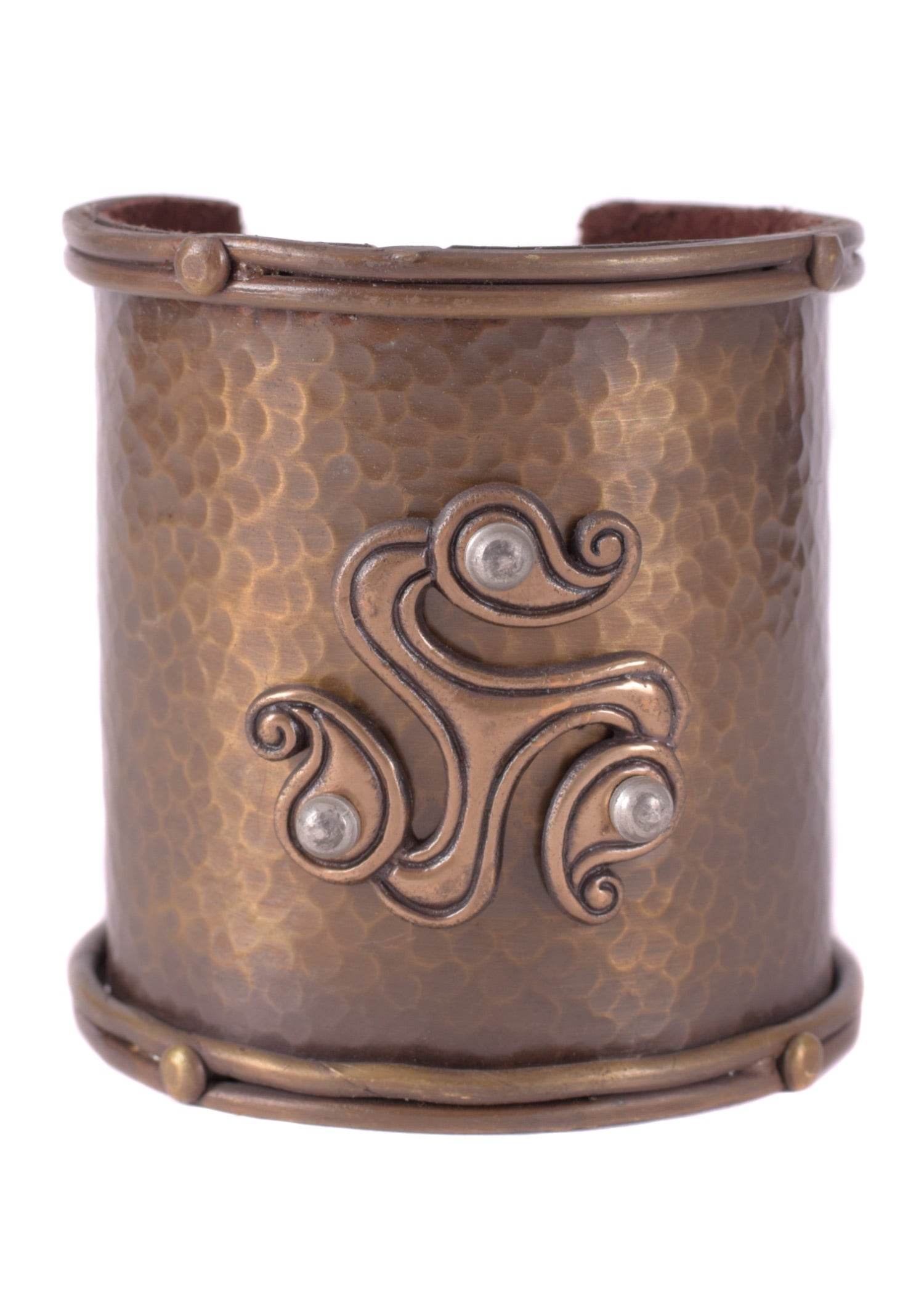 Imagen única de: Brazalete Ancho Con Triskelion Celta