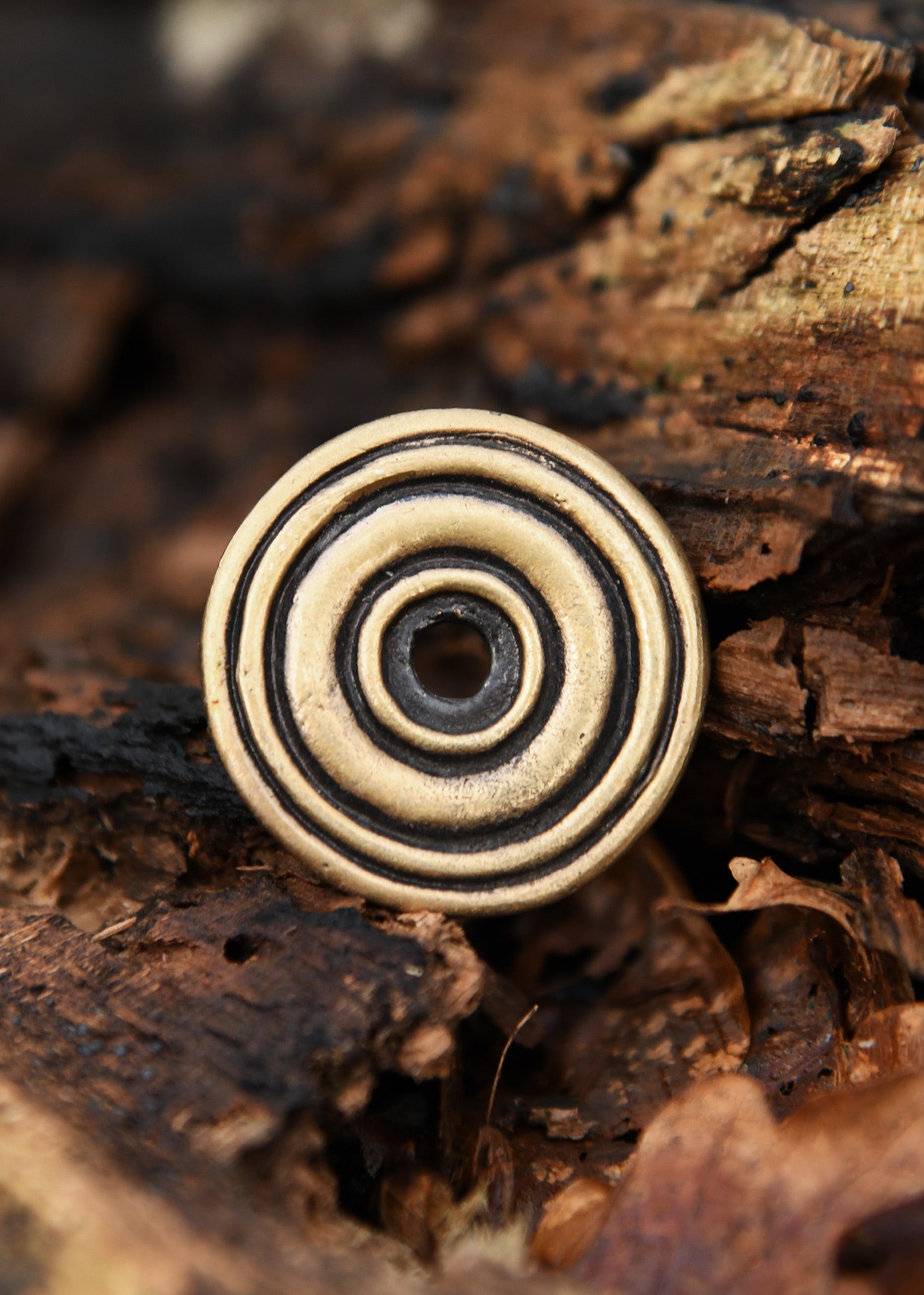 Imagen única de: Accesorio De Disco De Latón Pequeño Para Proyectos De Bricolaje (Paquete De 6)