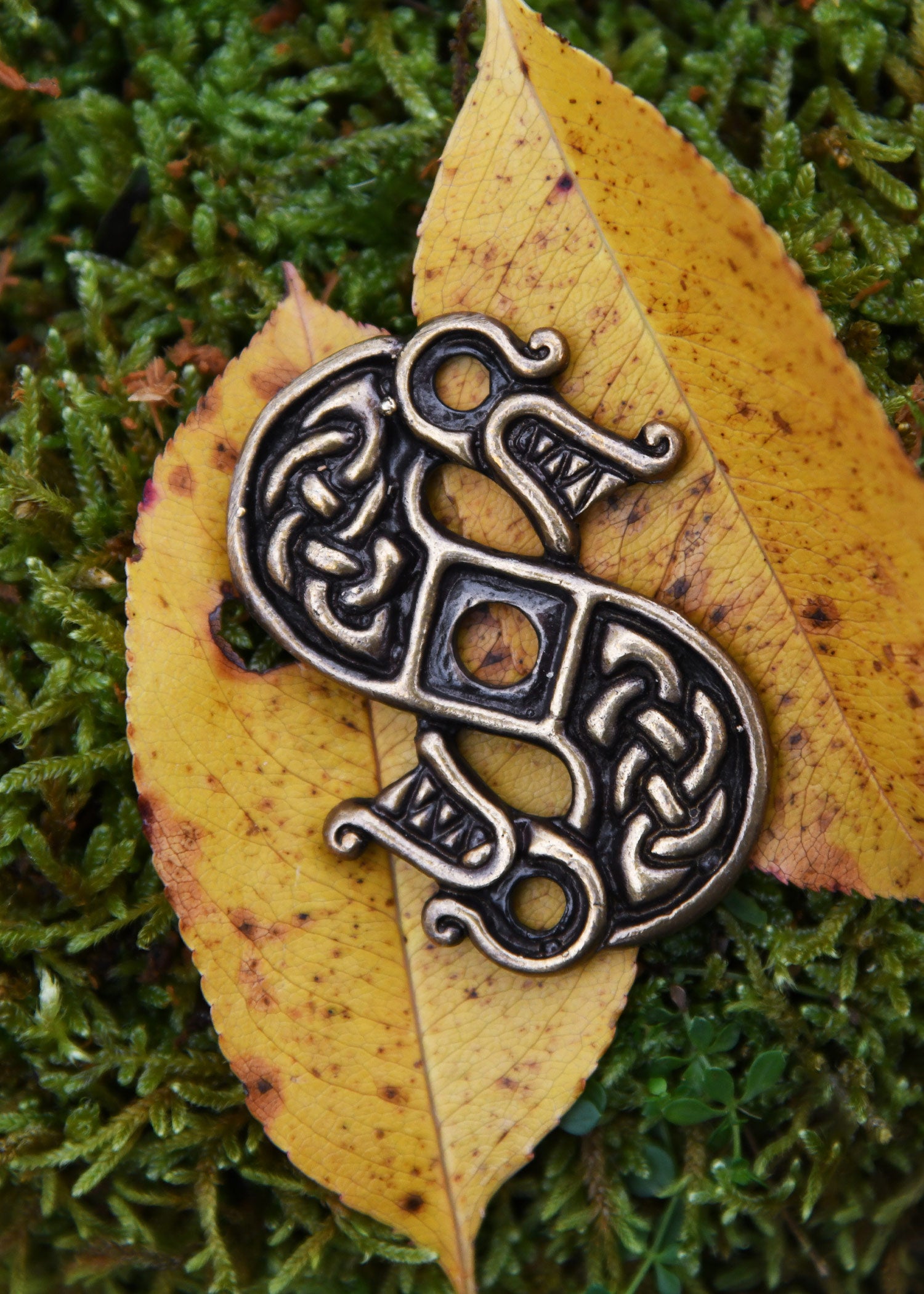 Imagen única de: Accesorios De Dragones De Latón Para Proyectos De Bricolaje (6 Piezas - Juego De 3 Pares)