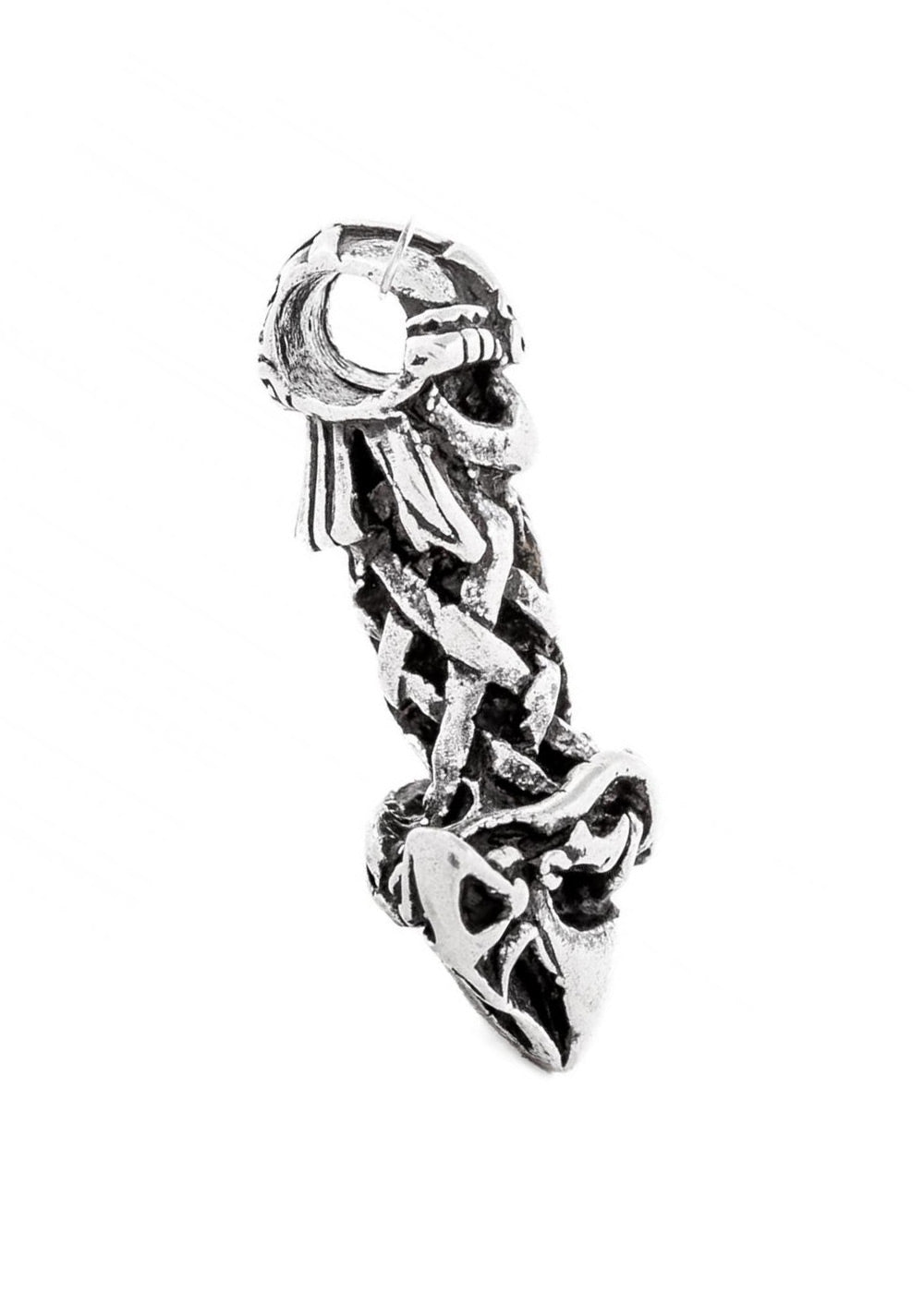 Imagen única de: Martillo De Thor Con Casco, Plateado.