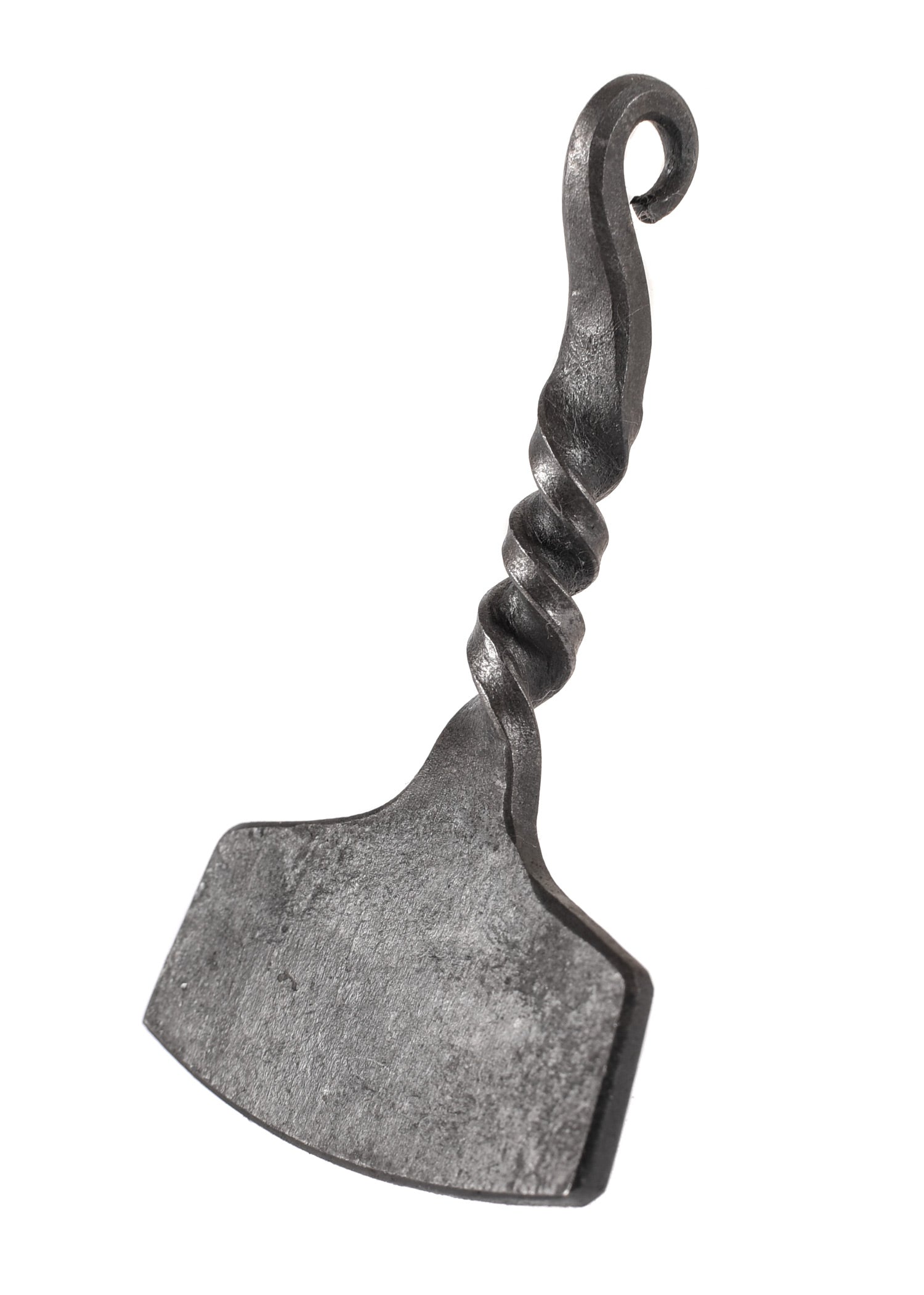 Imagen única de: Colgante De Cadena Del Martillo De Thor, Forjado En Acero