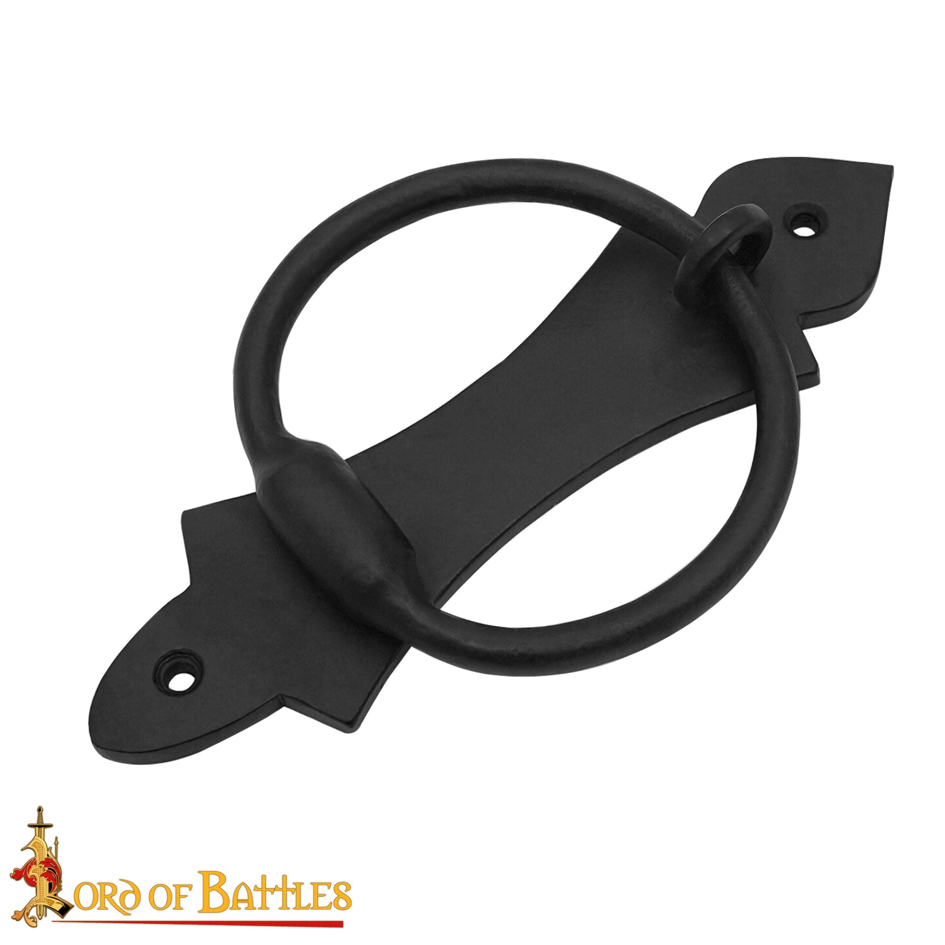 Imagen única de: Aldaba Medieval de Hierro Forjada a Mano - Gótica