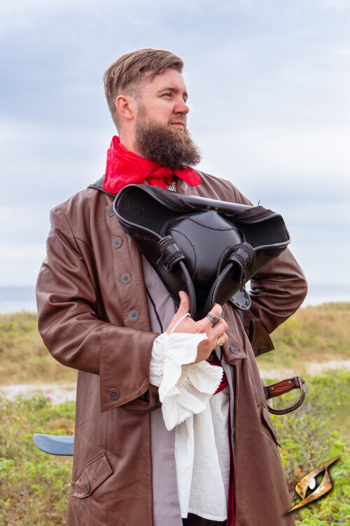 Imagen única de: Sombrero Pirata - Piel Sintética