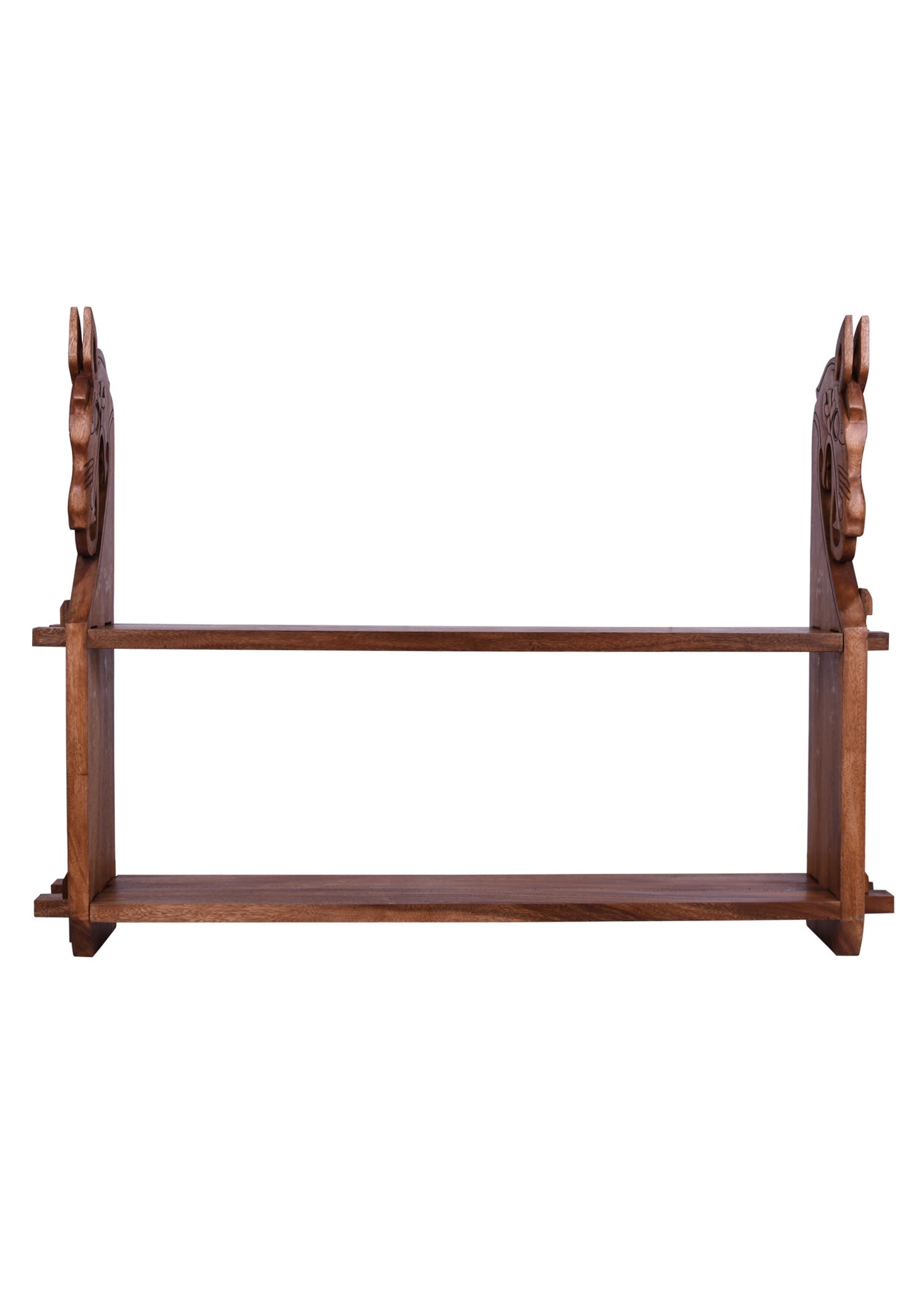 Imagen única de: Estante Vikingo De Madera Con Cabeza De Dragón, Grande